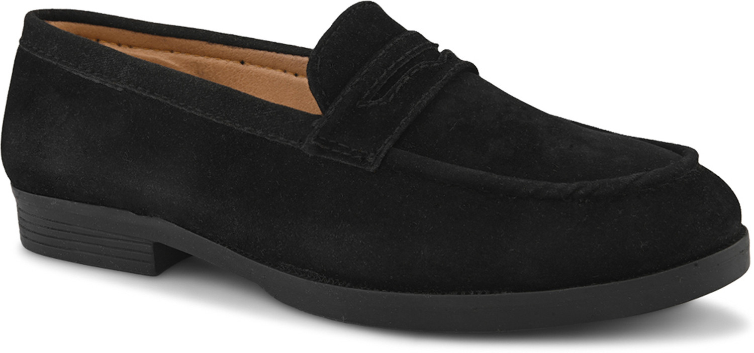 Image of studwalker Classic Suede Penny Loafers for Men | Slip-On Formal & Casual Shoes Loafers For Men