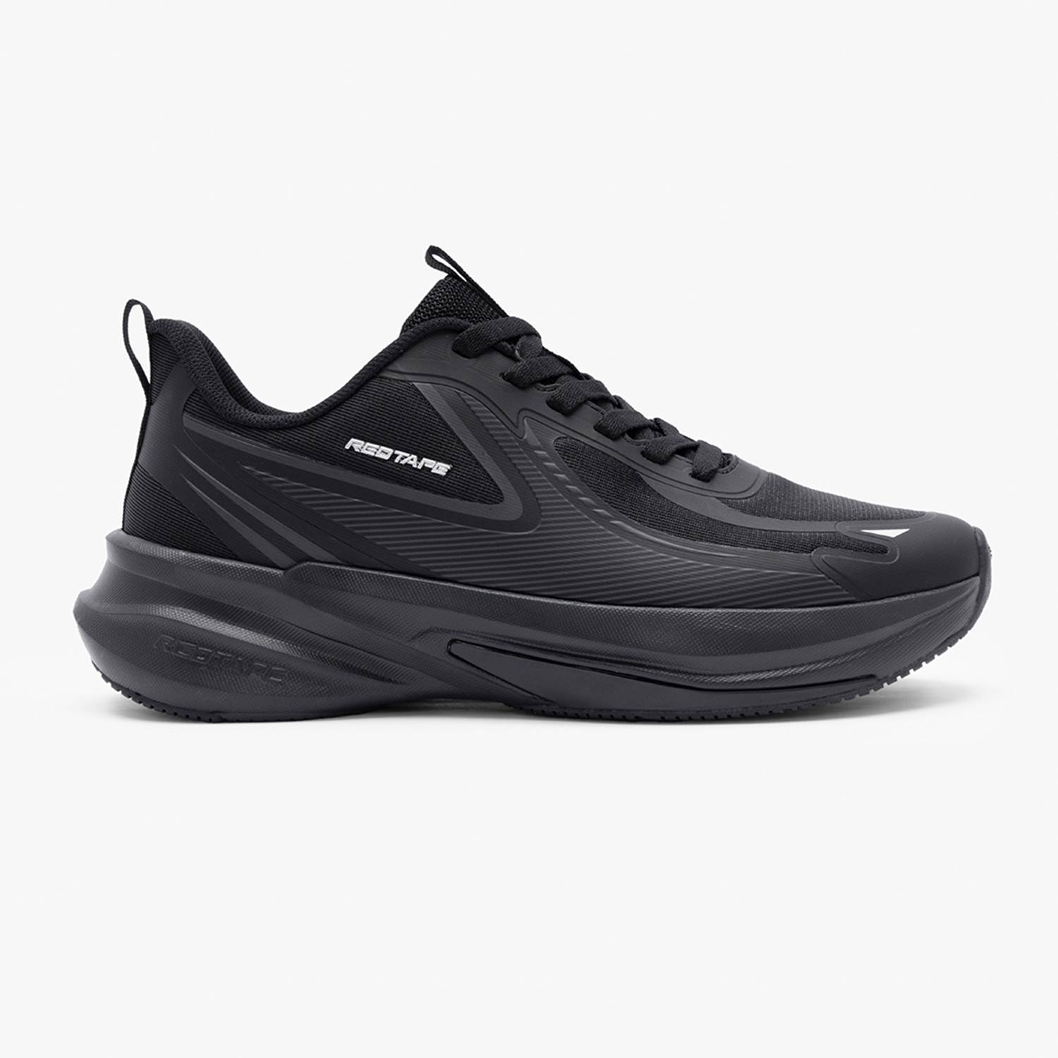 RED TAPE Men's Black Sports Shoes - Image 2