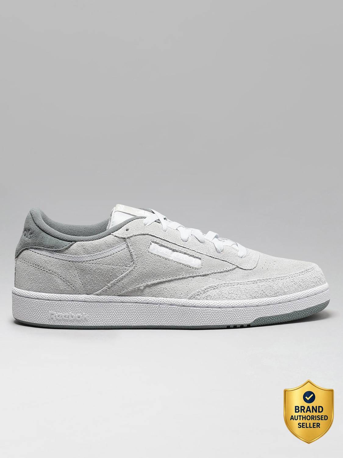 REEBOK CLUB C 85 Men's Gray Sneakers - Image 1