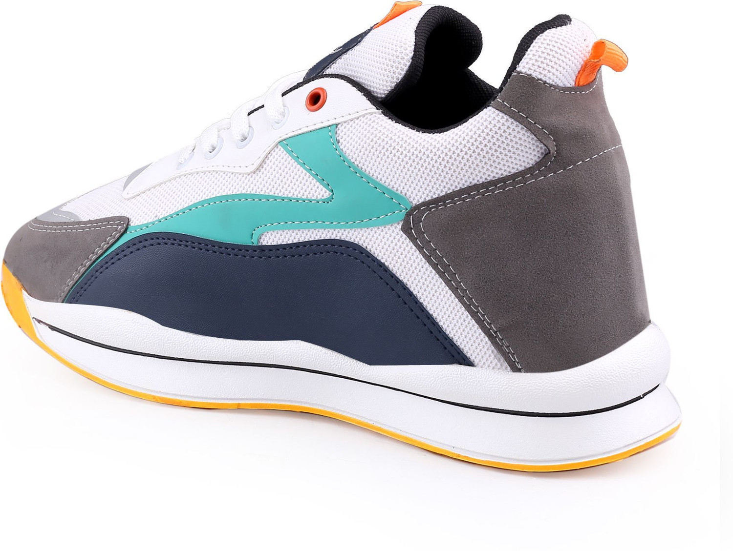 Image of BXXY Men's 3 Inch Hidden Height Increasing Navy Casual Sports, Walking Lace-Up shoes. Running Shoes For Men