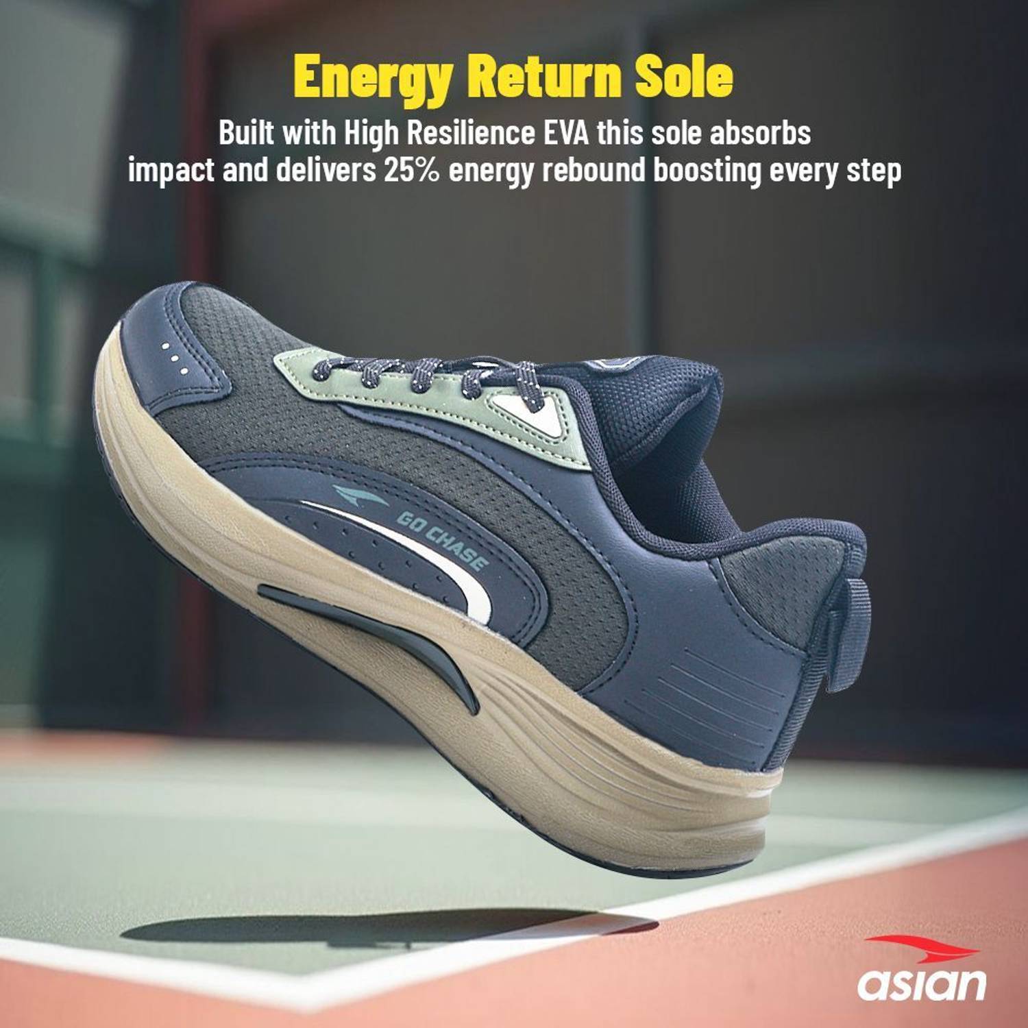 asian Civic-04 Men’s Training & Running Shoe - Image 4