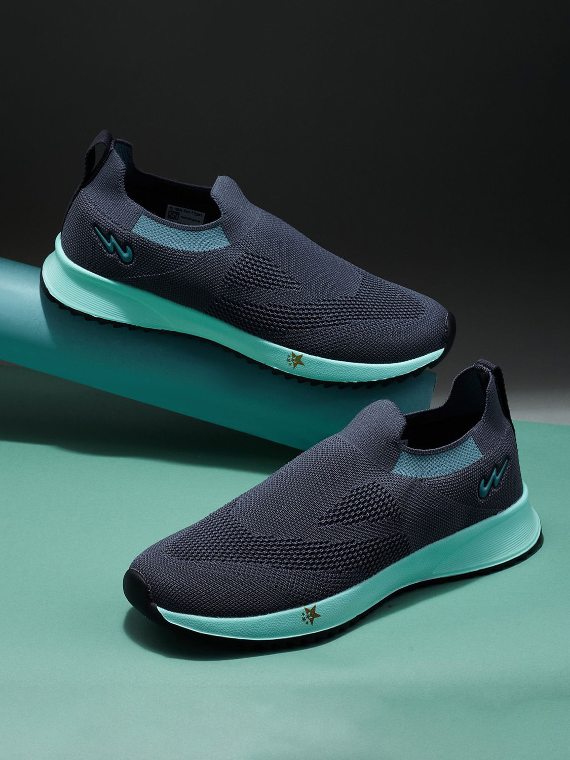 Image of CAMPUS MASON Women's Casual Shoes | Comfortable Memory Insole with PilloFoam | Slip-On Casuals For Women
