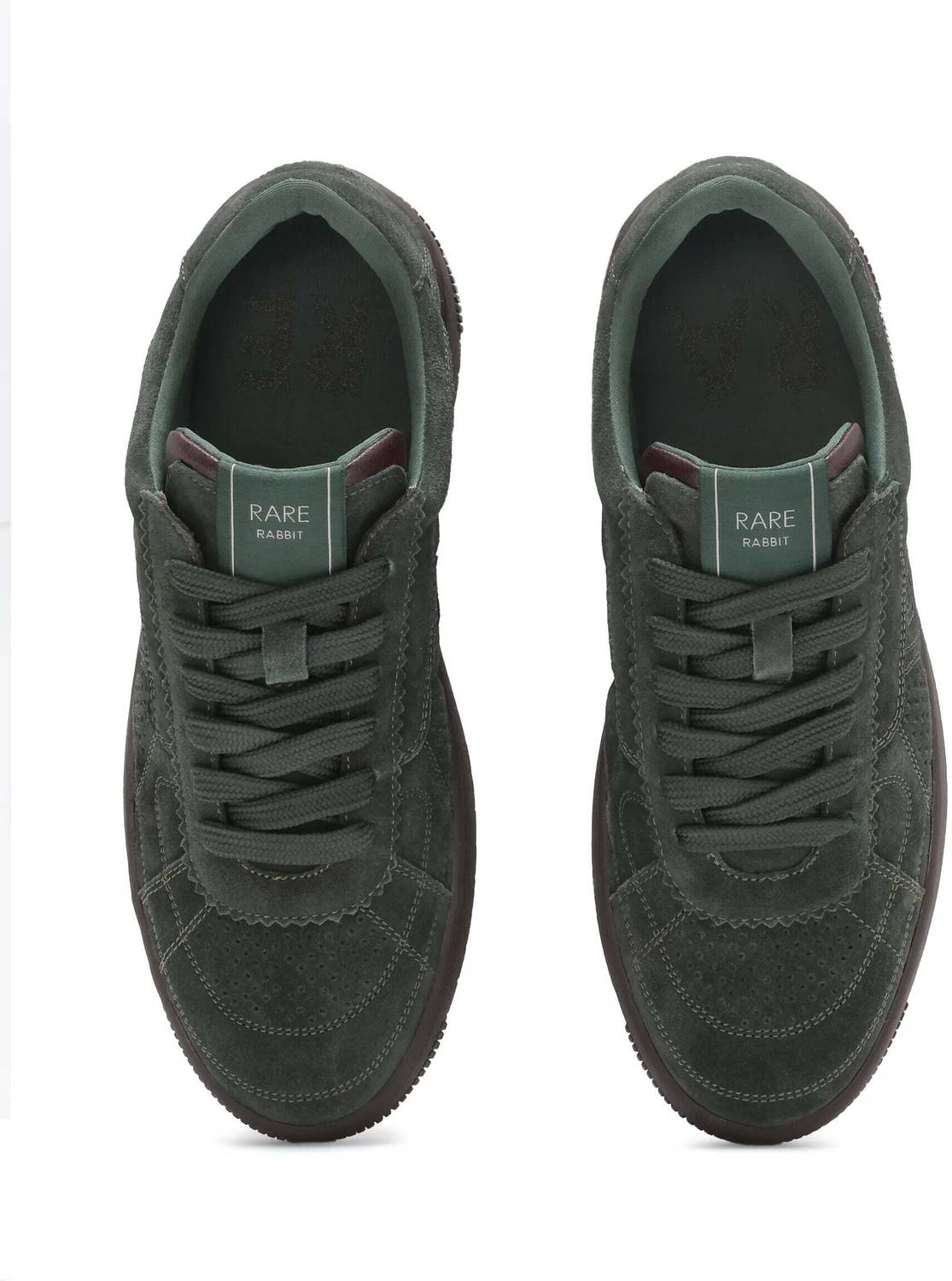 RARE RABBIT RAGNO Green Sneakers - Image 4