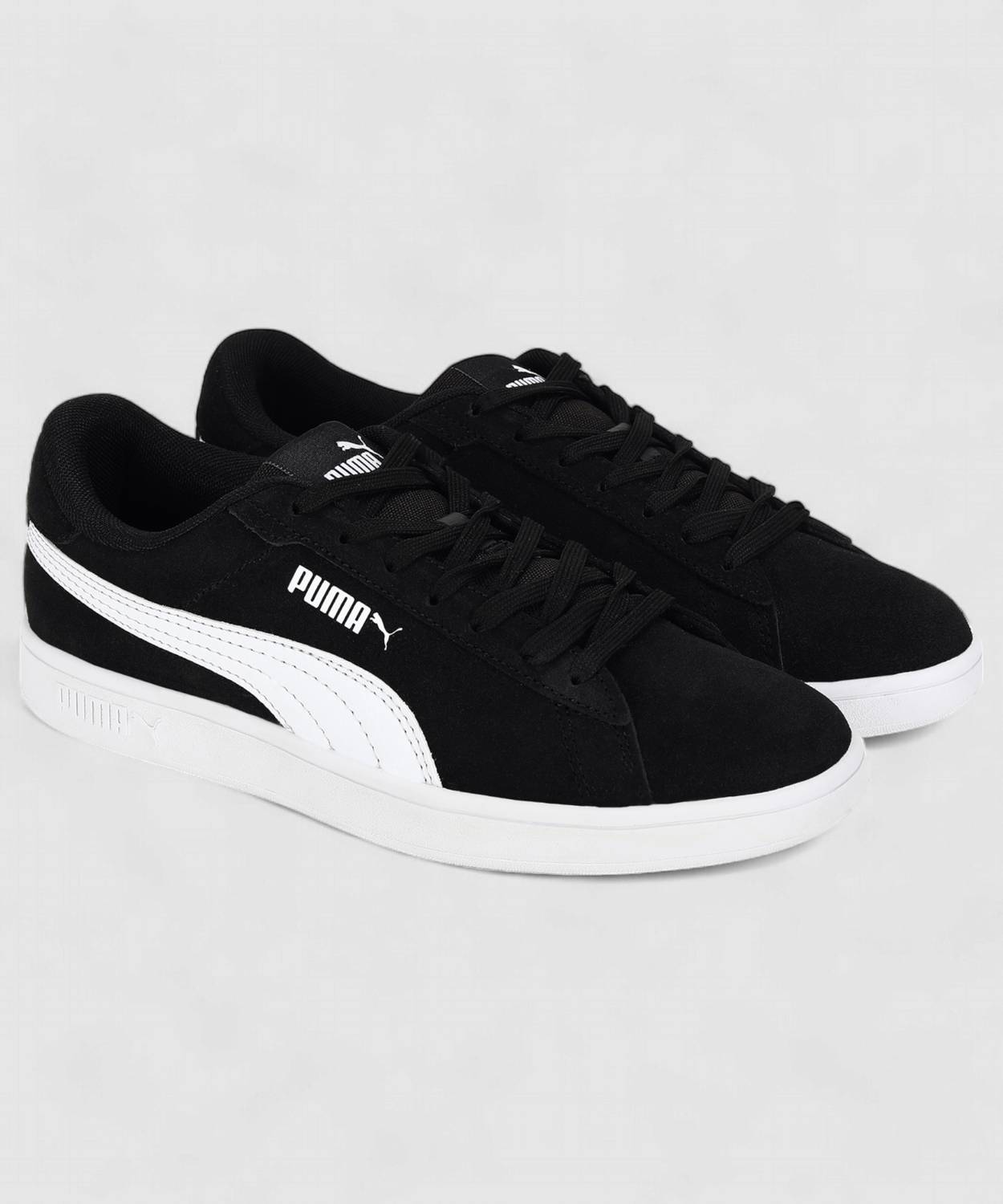 PUMA Smash 3.0 Black Men's Sneakers - Image 2