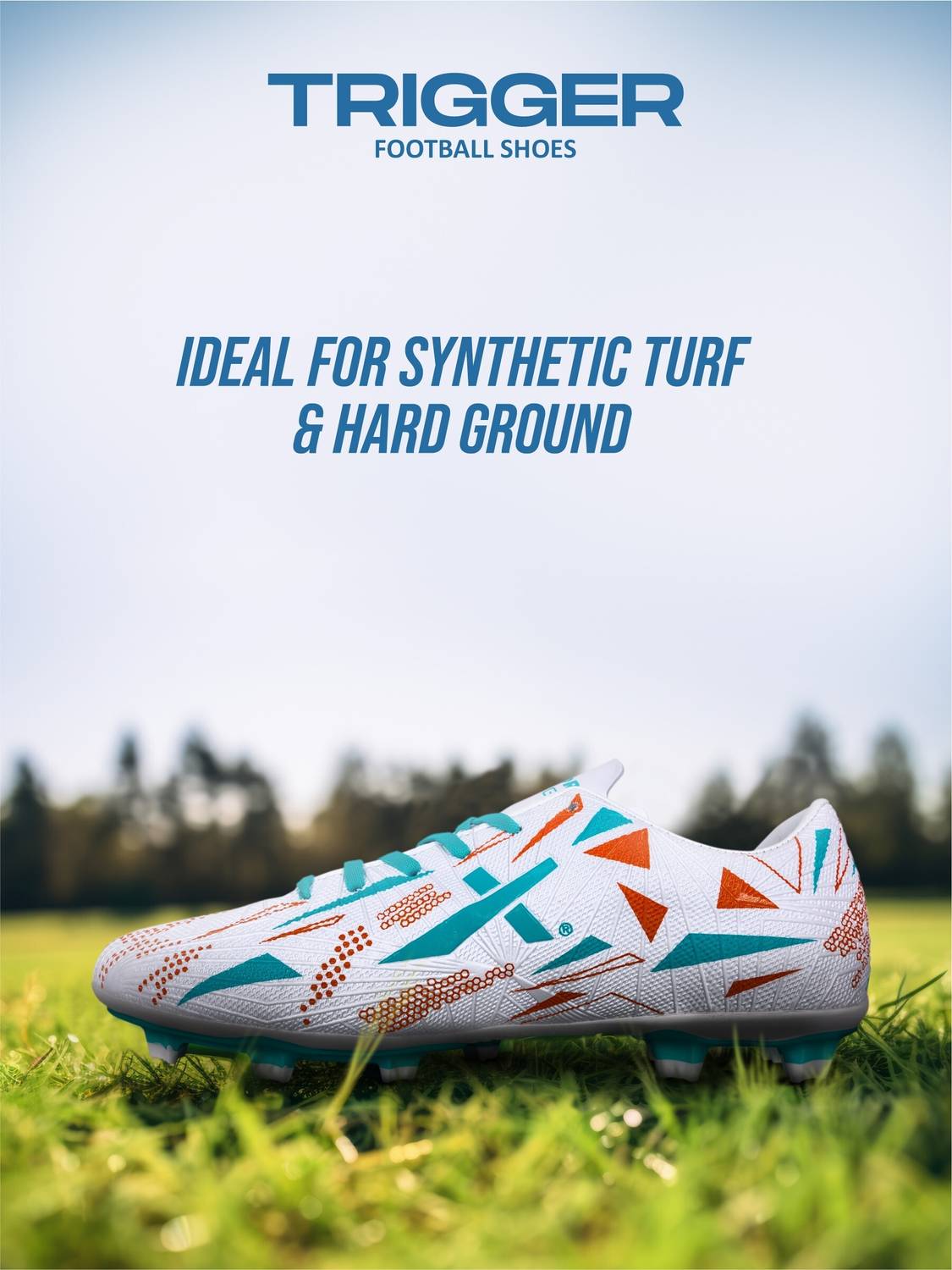 VECTOR X Trigger 3D Synthetic Leather Football Shoes - Image 3