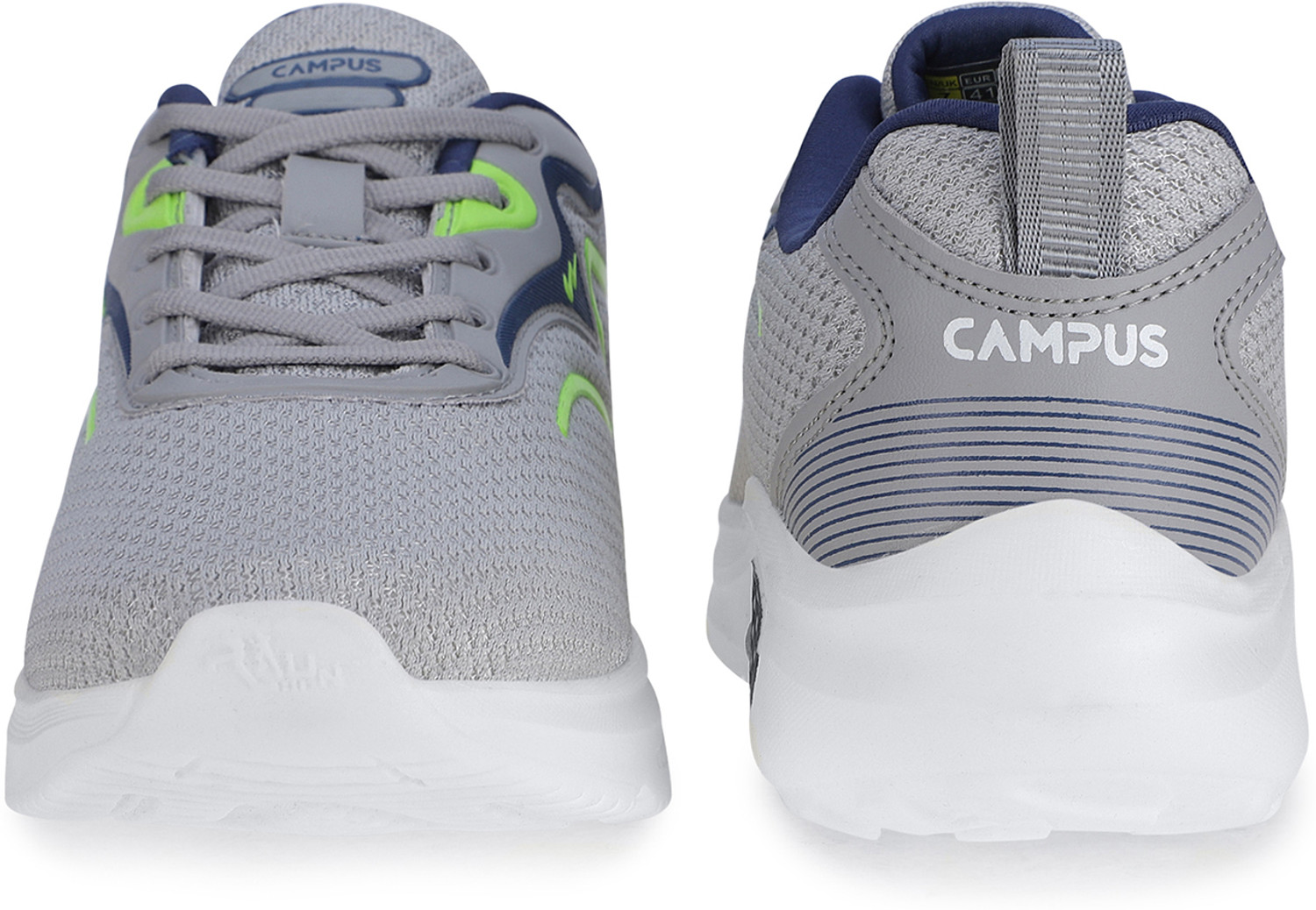 Image of CAMPUS HANDEL Men's Sports Shoes | PU Foam Cushioning with NitroFly Comfort | Lace-Up Running Shoes For Men
