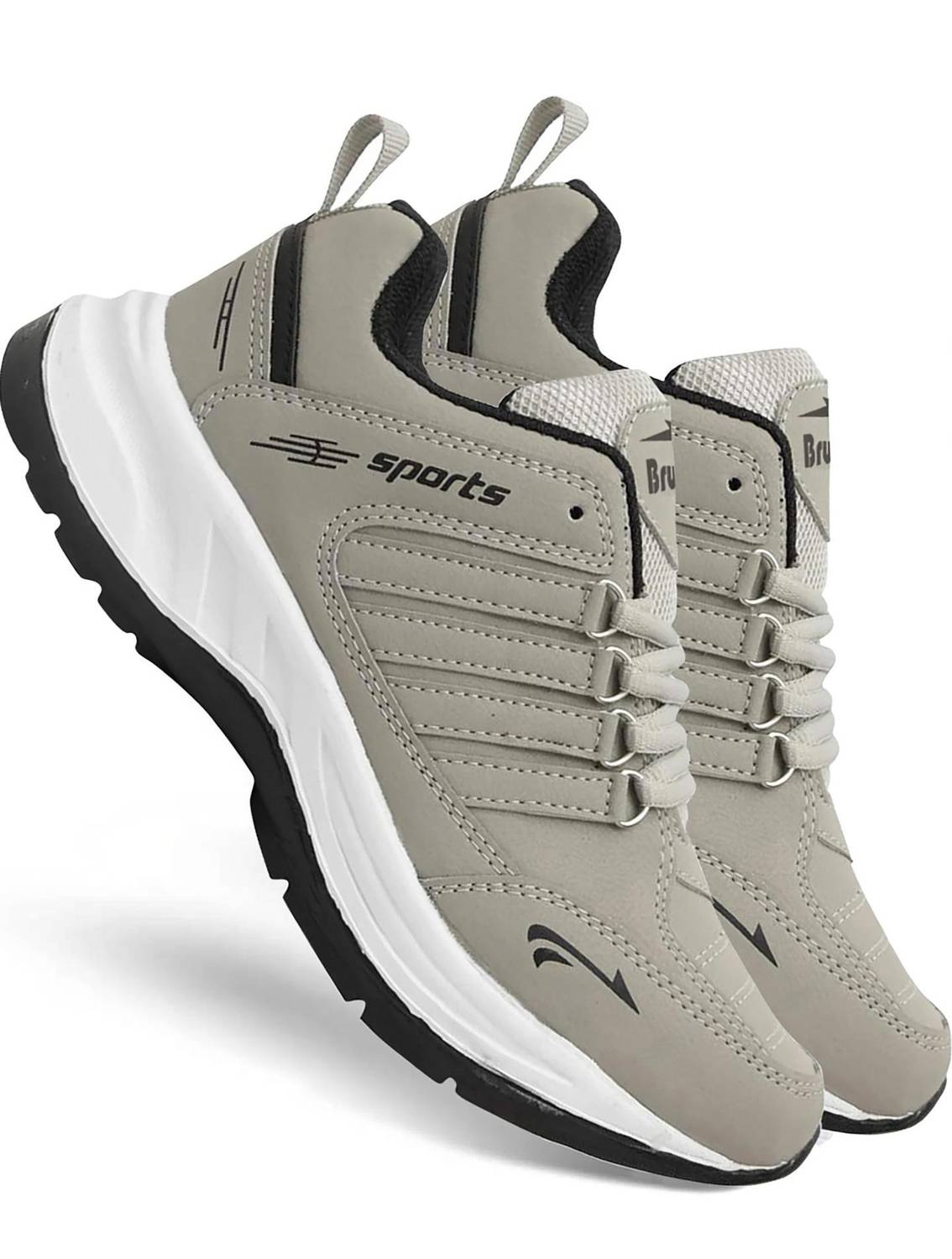 BRUTON Lite Casual Shoes Sneakers For Men Gray - Image 1