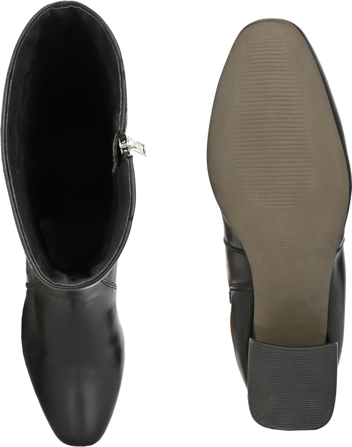 Image of EL PASO Knee Length Outdoor Trendy Lightweight Soft Cushioned Footbed Boots For Women
