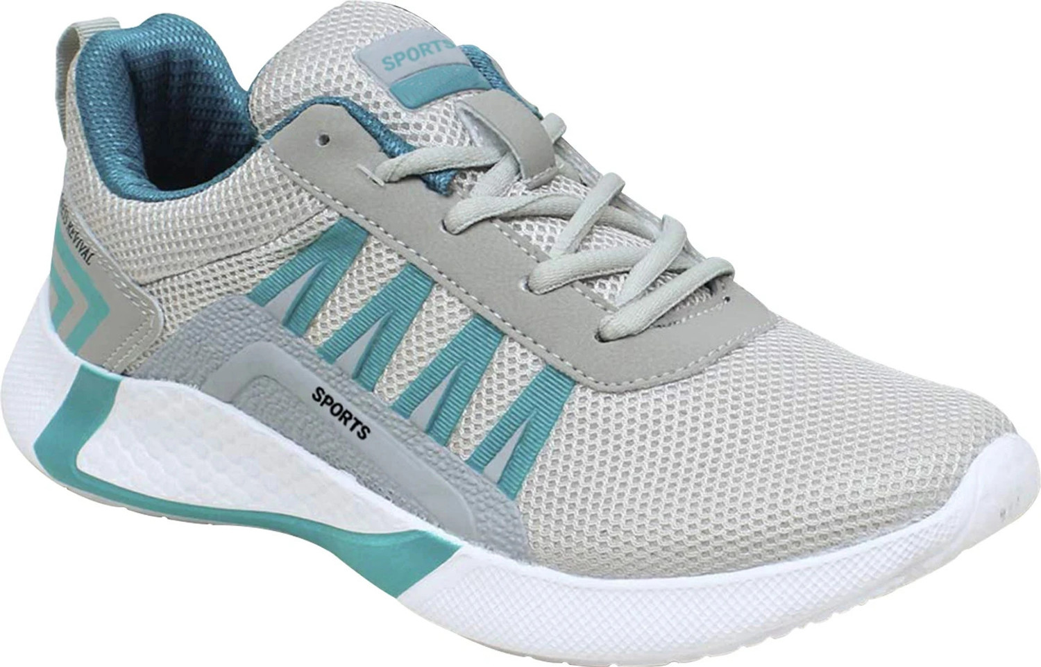 Image of Birde Stylish and Trendy New Design Lightweight,Casual shoes Sneakers For Men (Grey, 8)