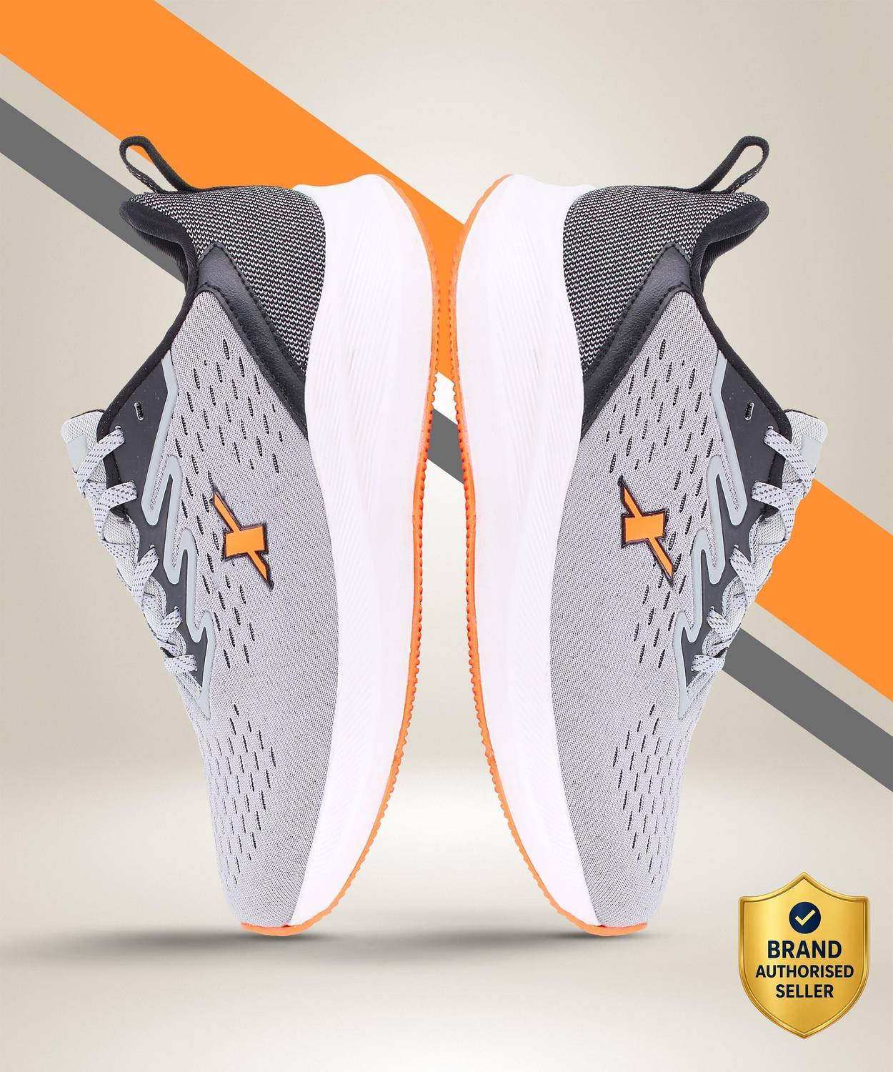 Sparx SM 704 Running Shoes For Men (Grey , 6)