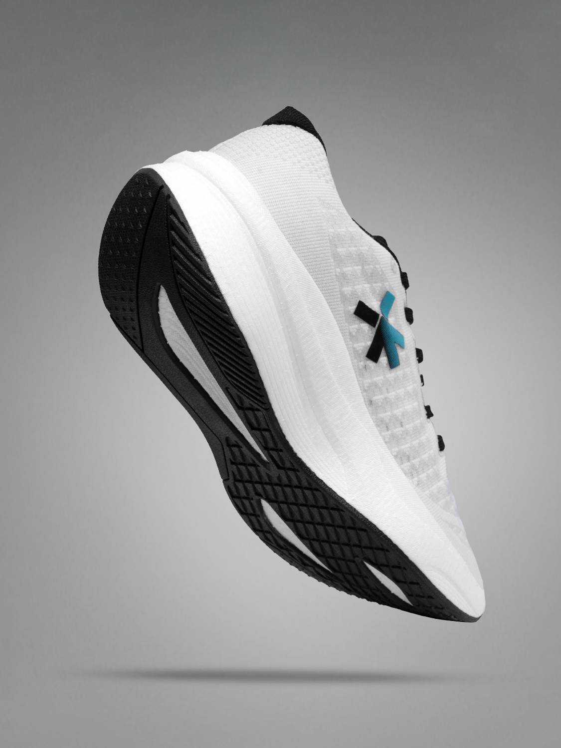 HRX by Hrithik Roshan Men's White Running Shoes - Image 4