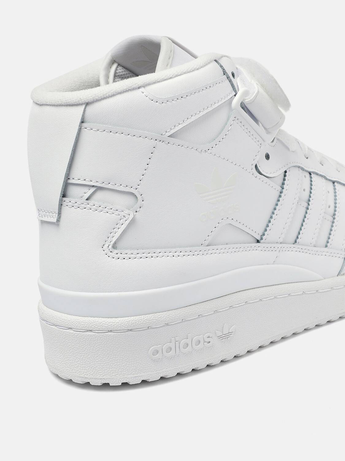 Adidas Originals Forum Mid Men's White Sneakers - Image 4
