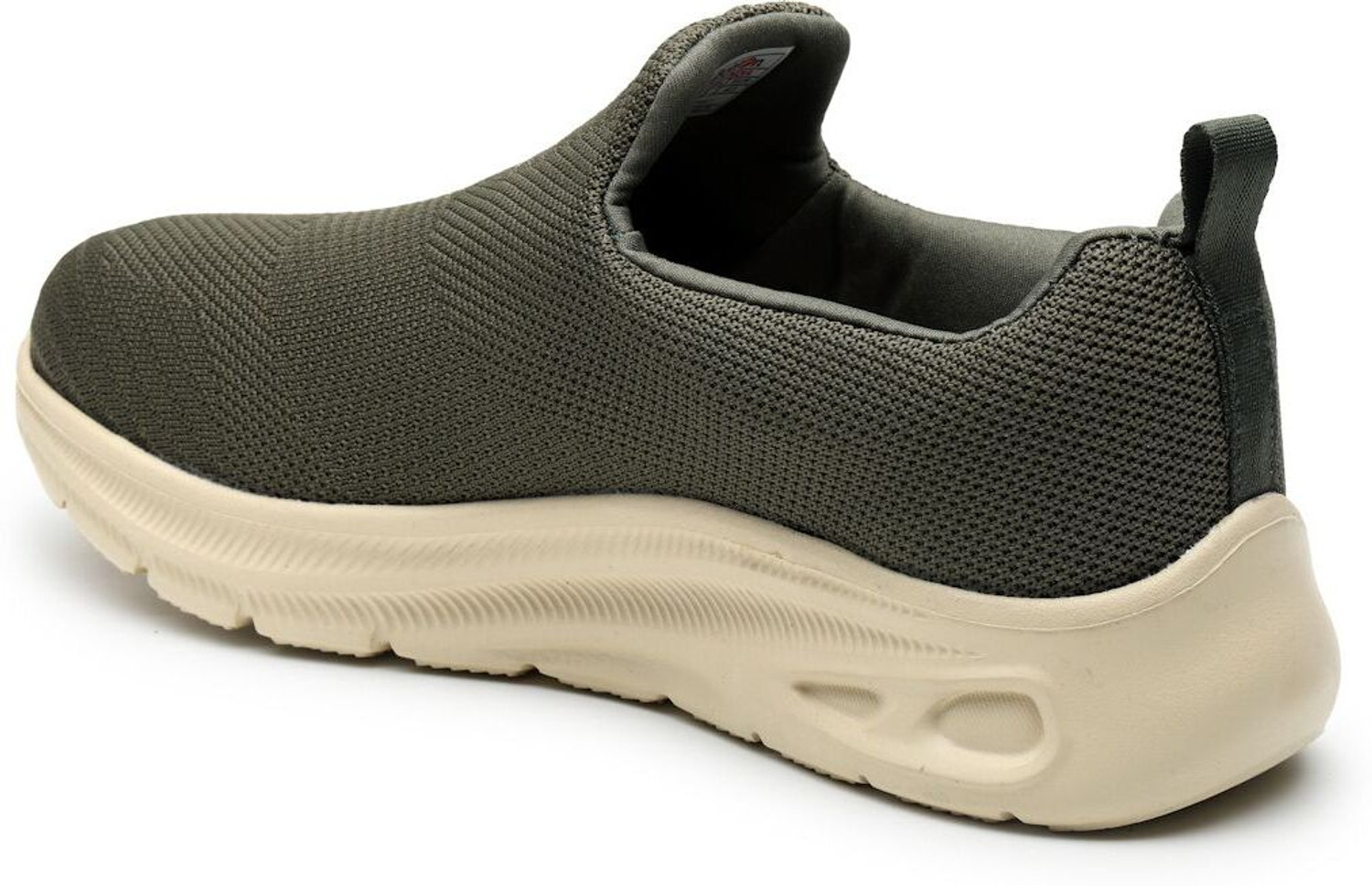 Image of action Athleo WALKER-157 Lightweight Breathable Comfortable Sports Slip-On Running Shoes For Men