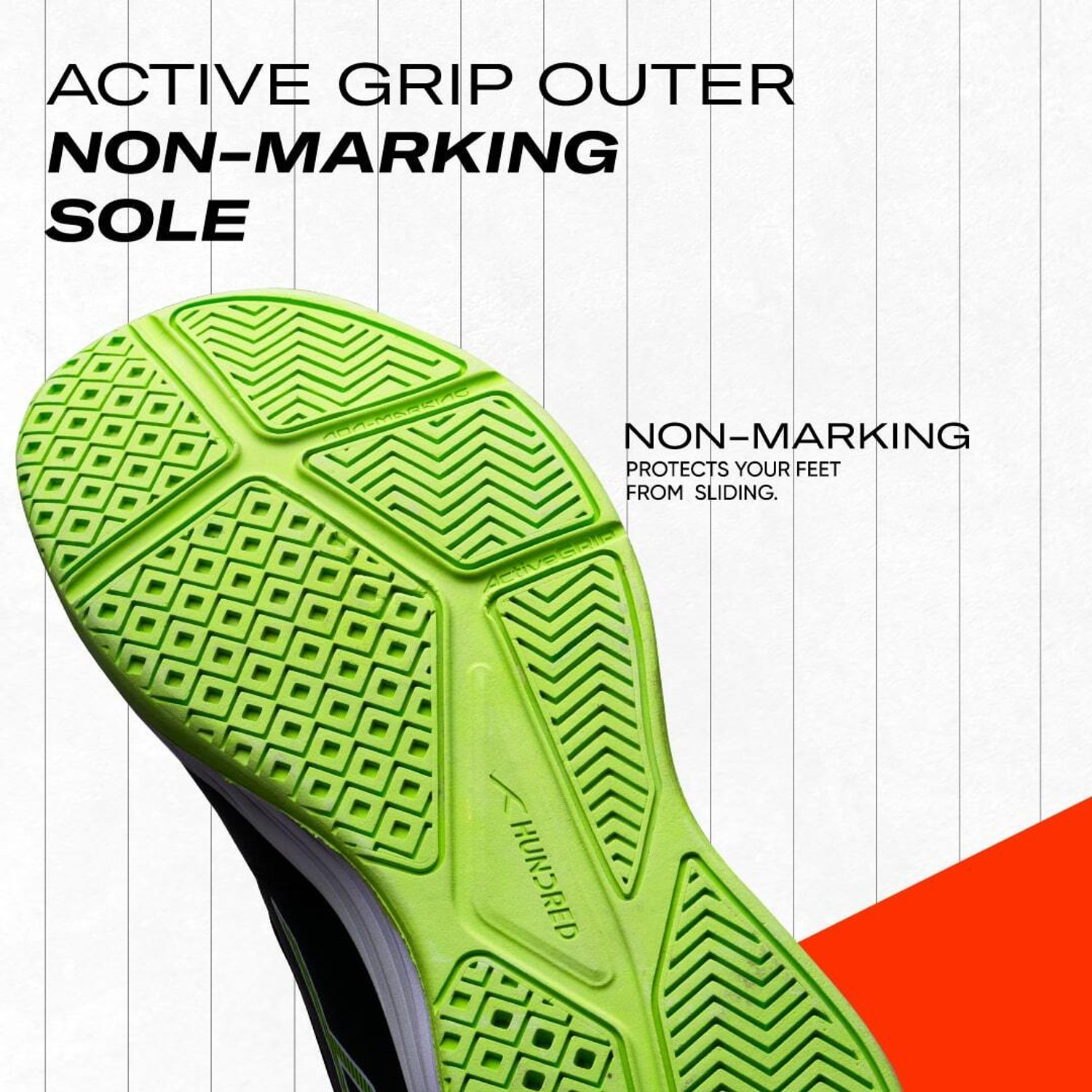 Image of Hundred Court Shield Non-Marking Badminton Shoes For Unisex