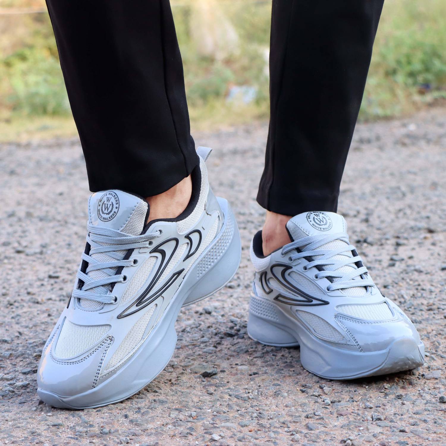 WHITE WALKERS ULTRASOFT ACTIVEWALK Men White Sneakers - Image 5