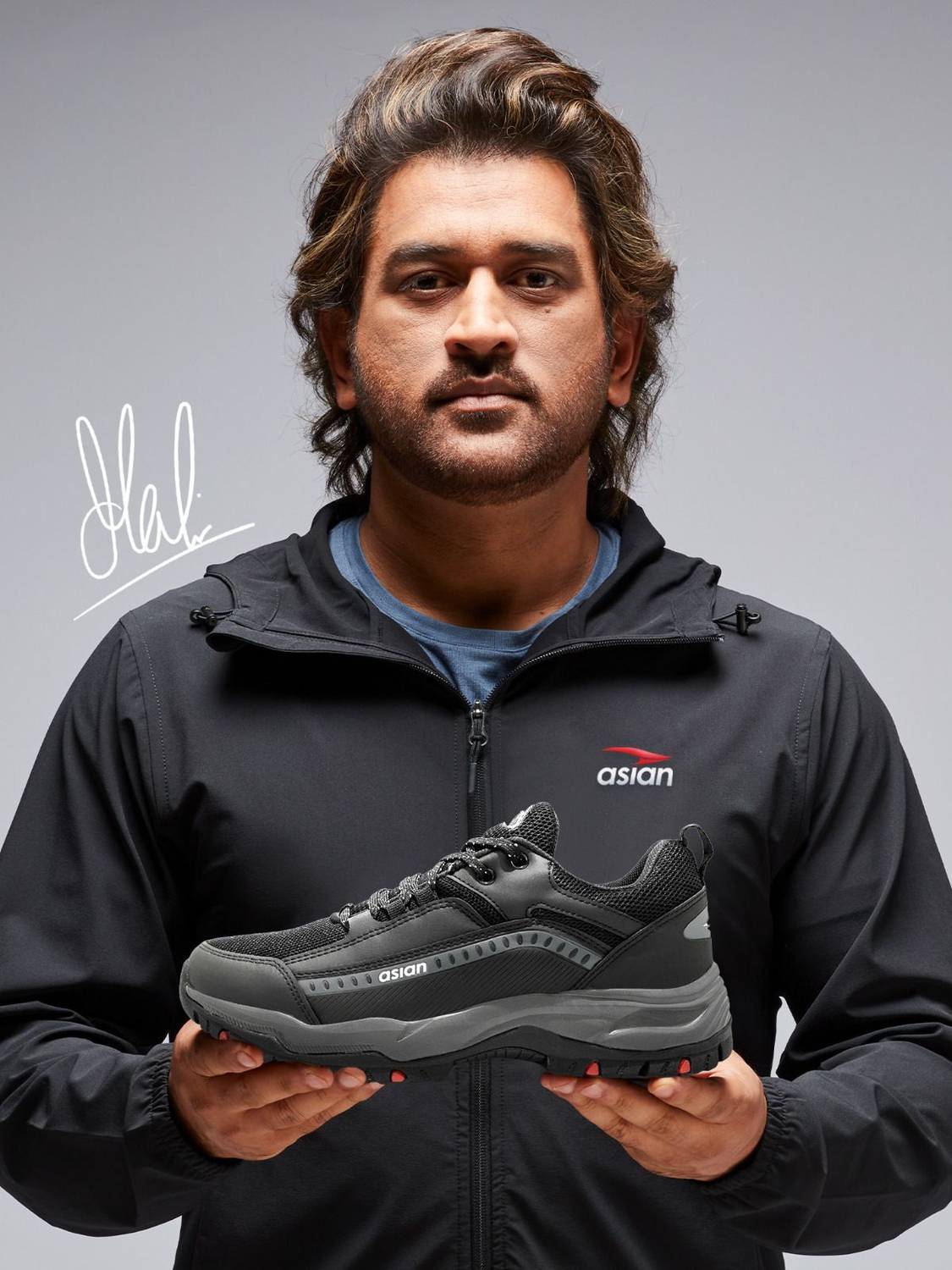 asian Everest-01 Black Trekking Shoe - Image 2
