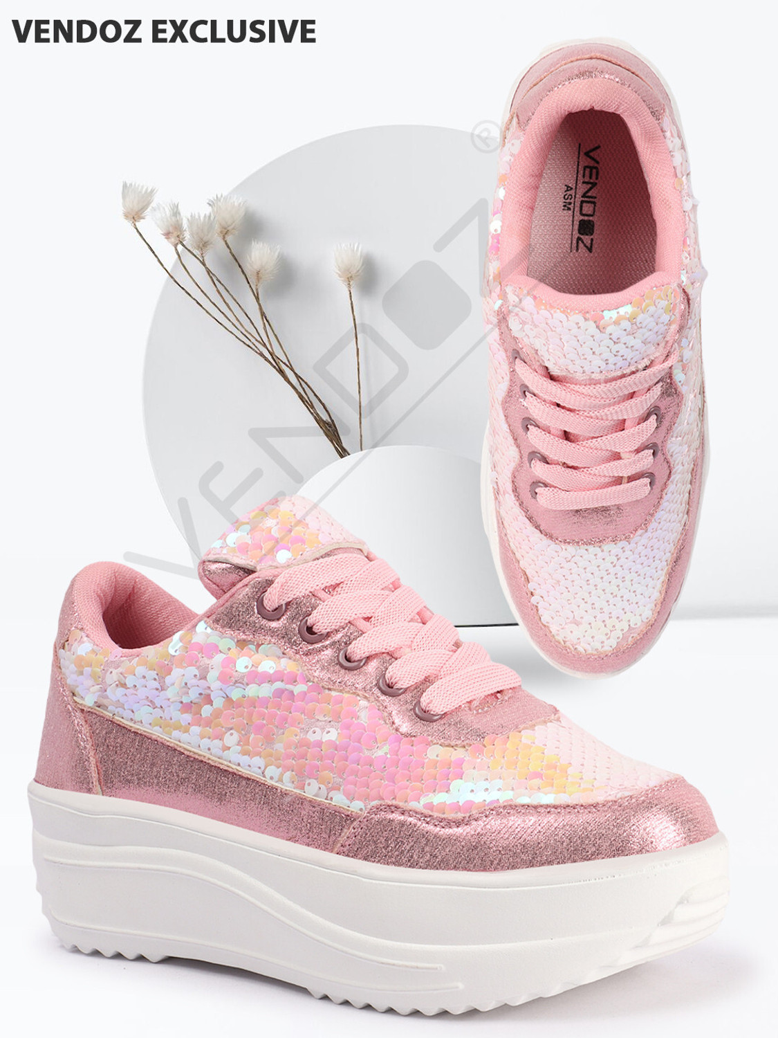 Image of VENDOZ Boys & Girls Lace Sneakers