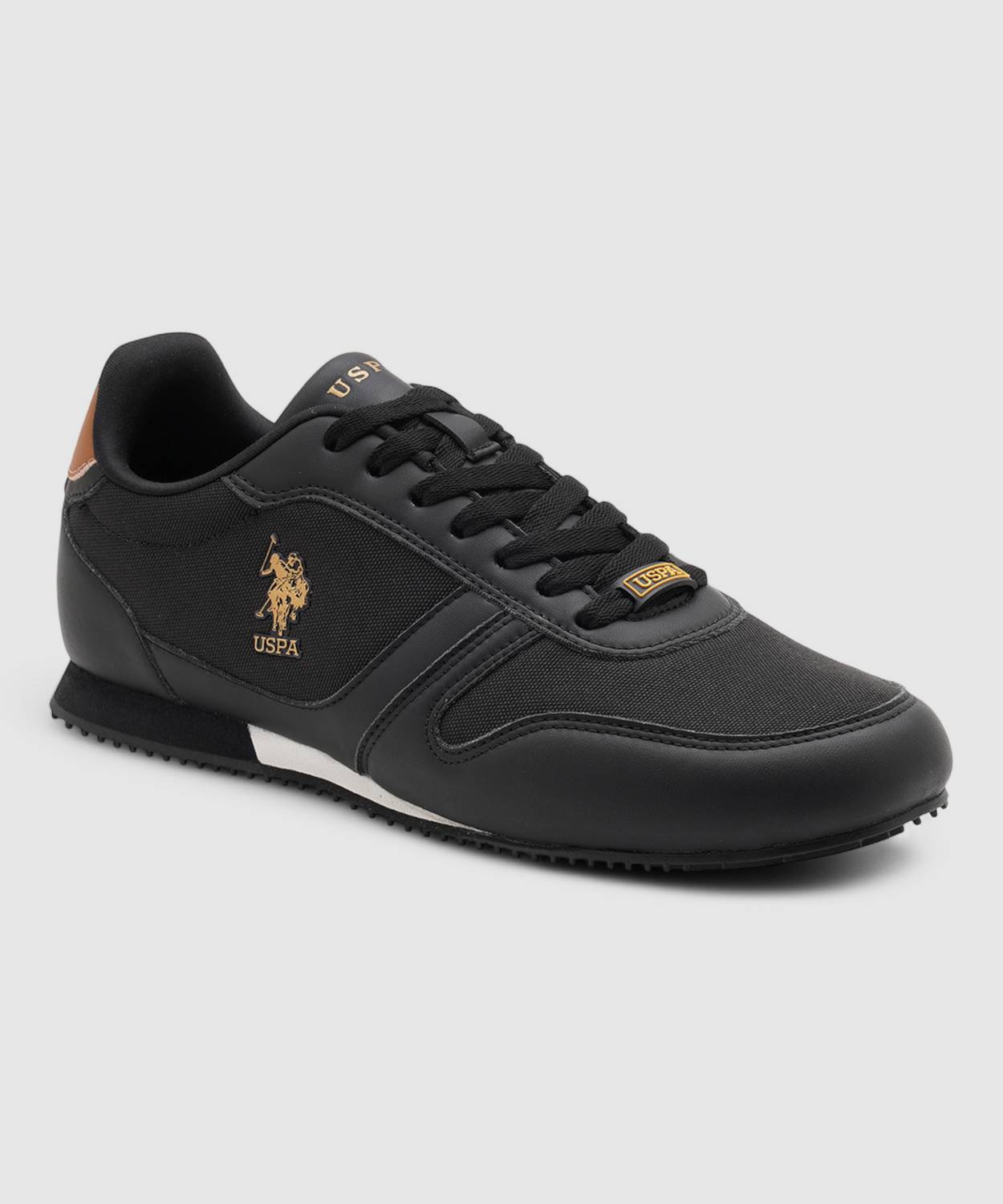 U.S. POLO ASSN. CLANE 2.0 Men's Black Sneakers - Image 3