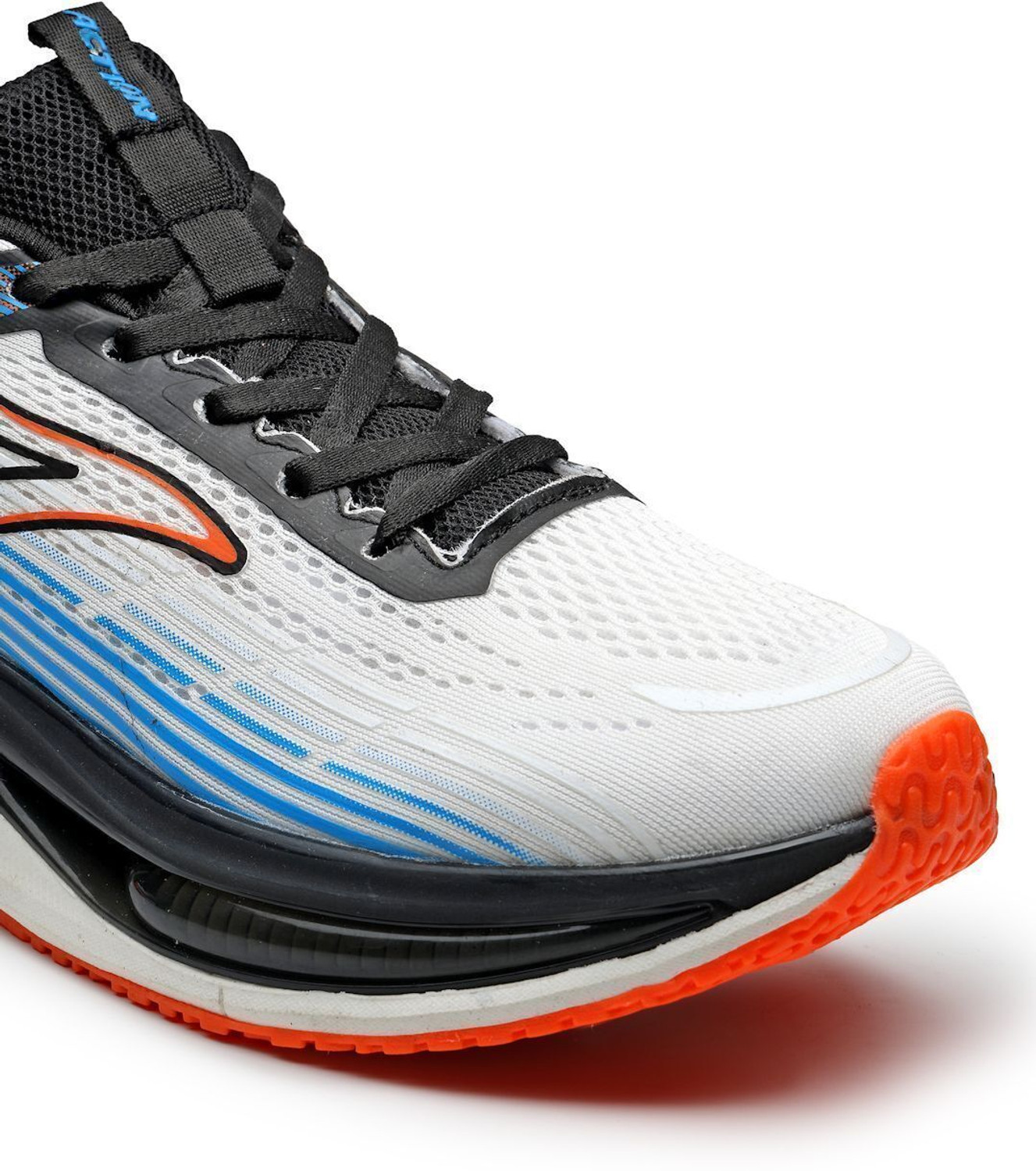Image of action Athleo TURBO-2503 Lightweight | Breathable | Comfortable Sports Lace-Up Running Shoes For Men