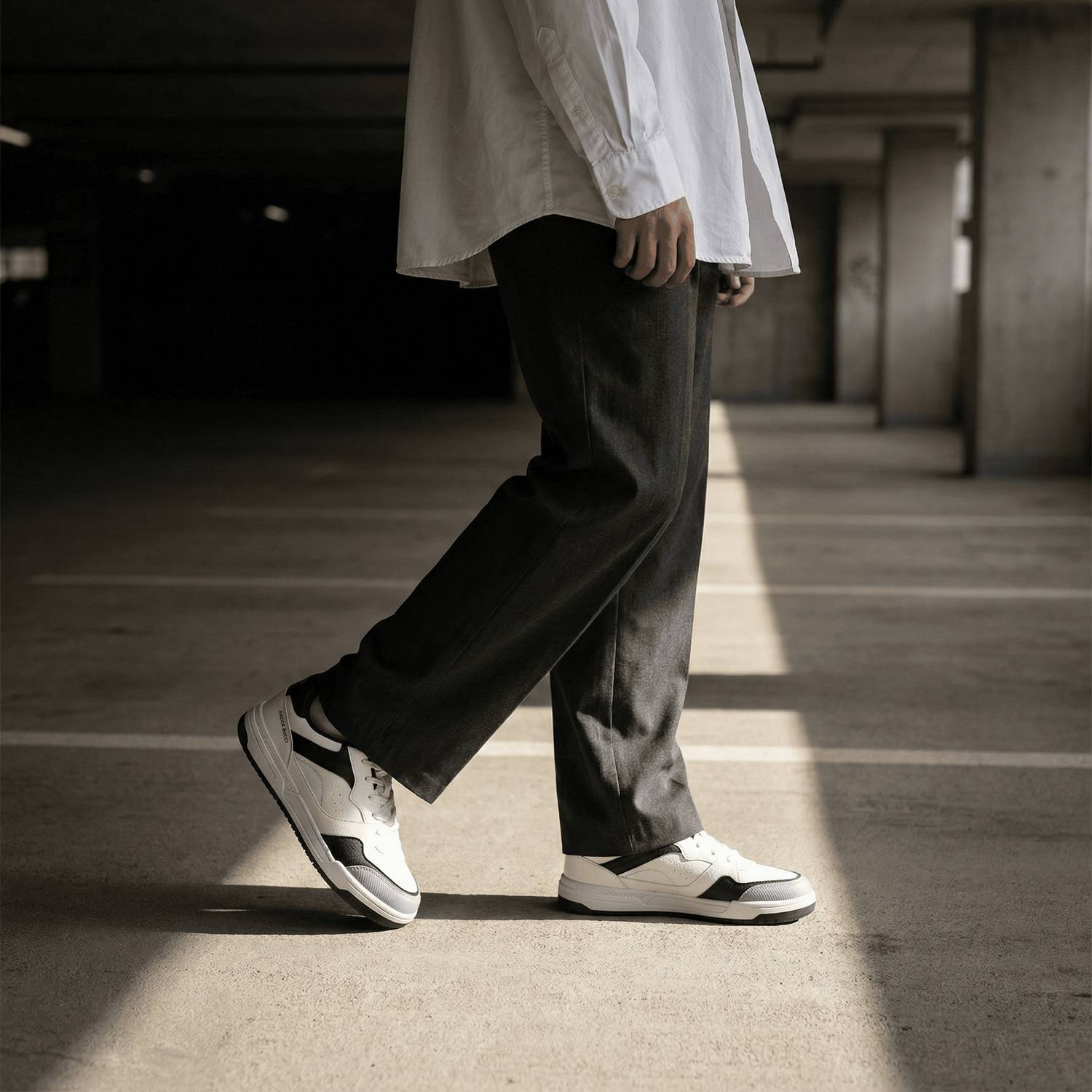 bacca bucci MATRIX Low-Top Court Sneakers Casuals For Men