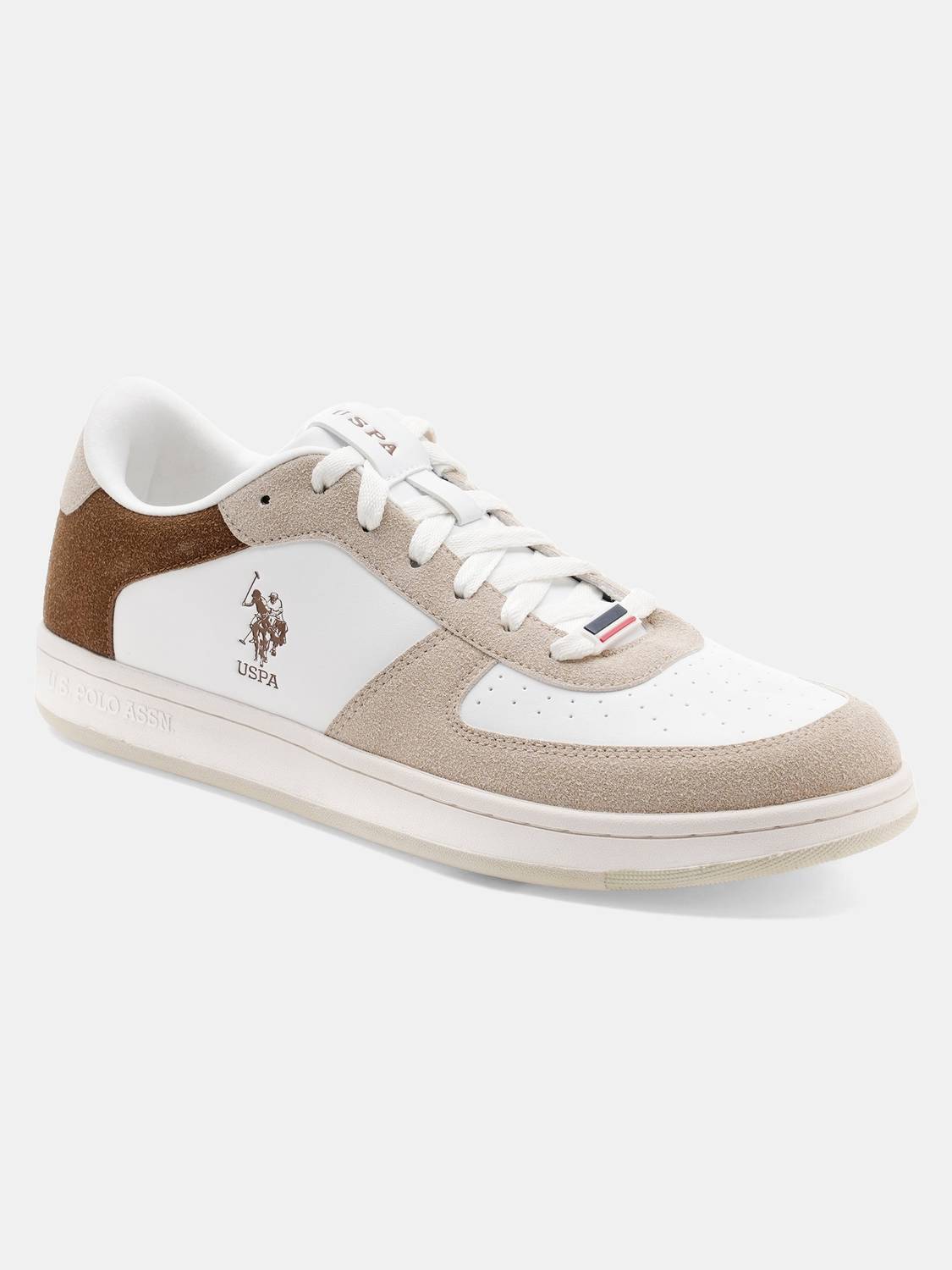 U.S. POLO ASSN. FEDER Beige Sneakers For Men - Image 2