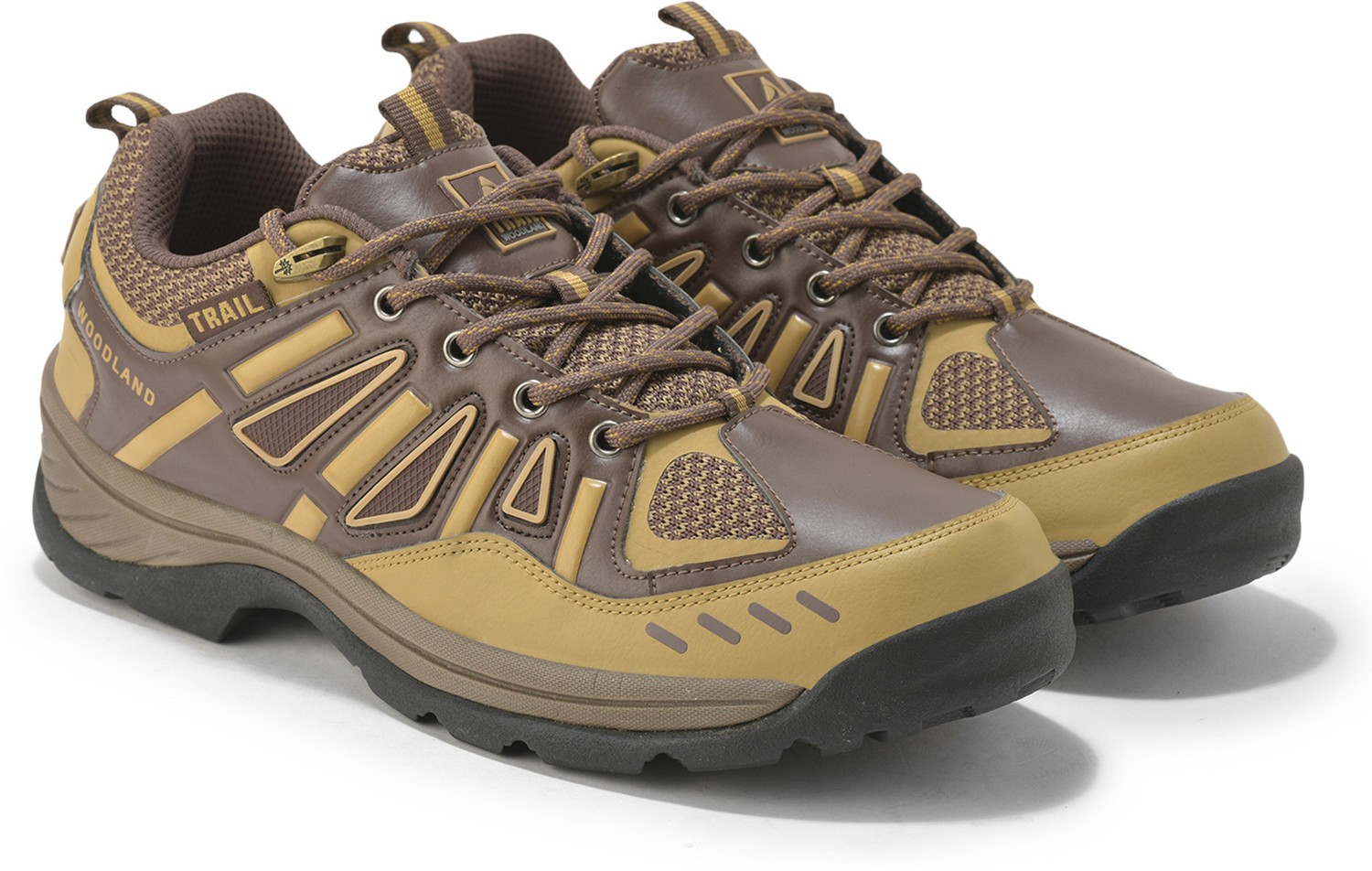 Image of WOODLAND Outdoor Trekking Lightweight Breathable Durable Hiking & Trekking Shoes For Men