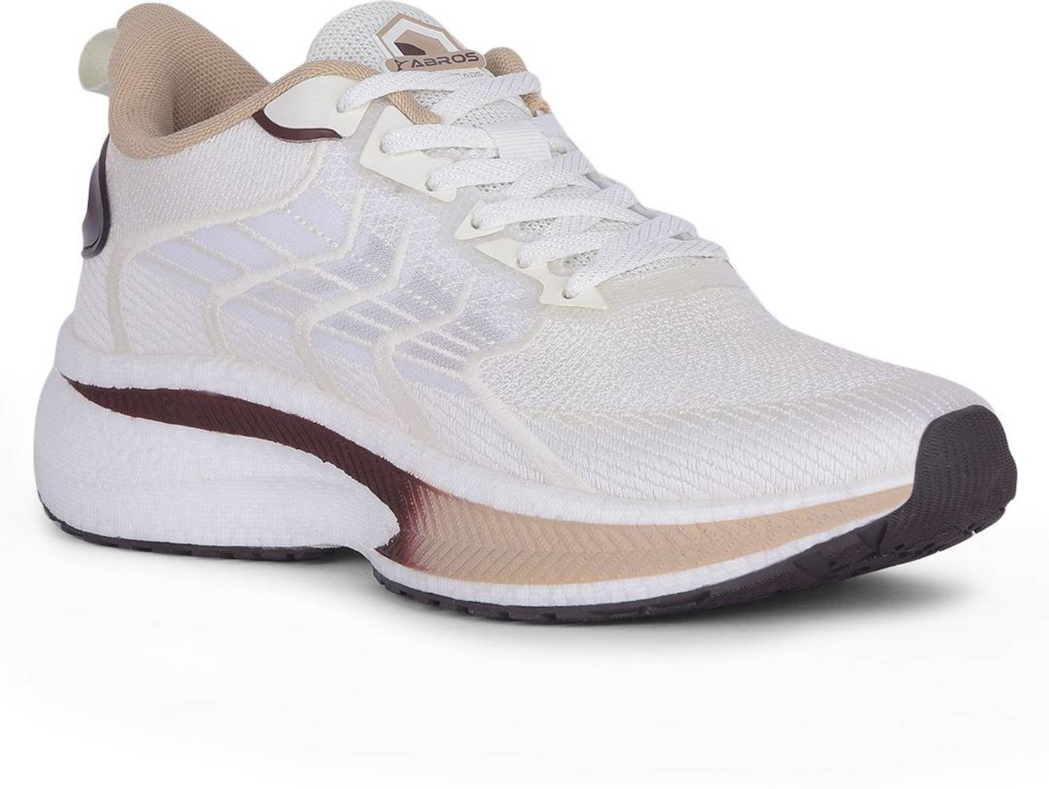 Abros SOLAR Men's Running Shoes Brown - Image 4