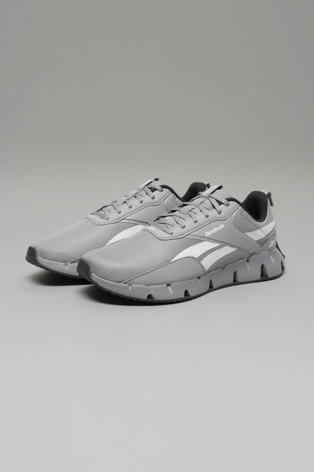 Image of REEBOK Running Shoes For Men (Grey, 8)