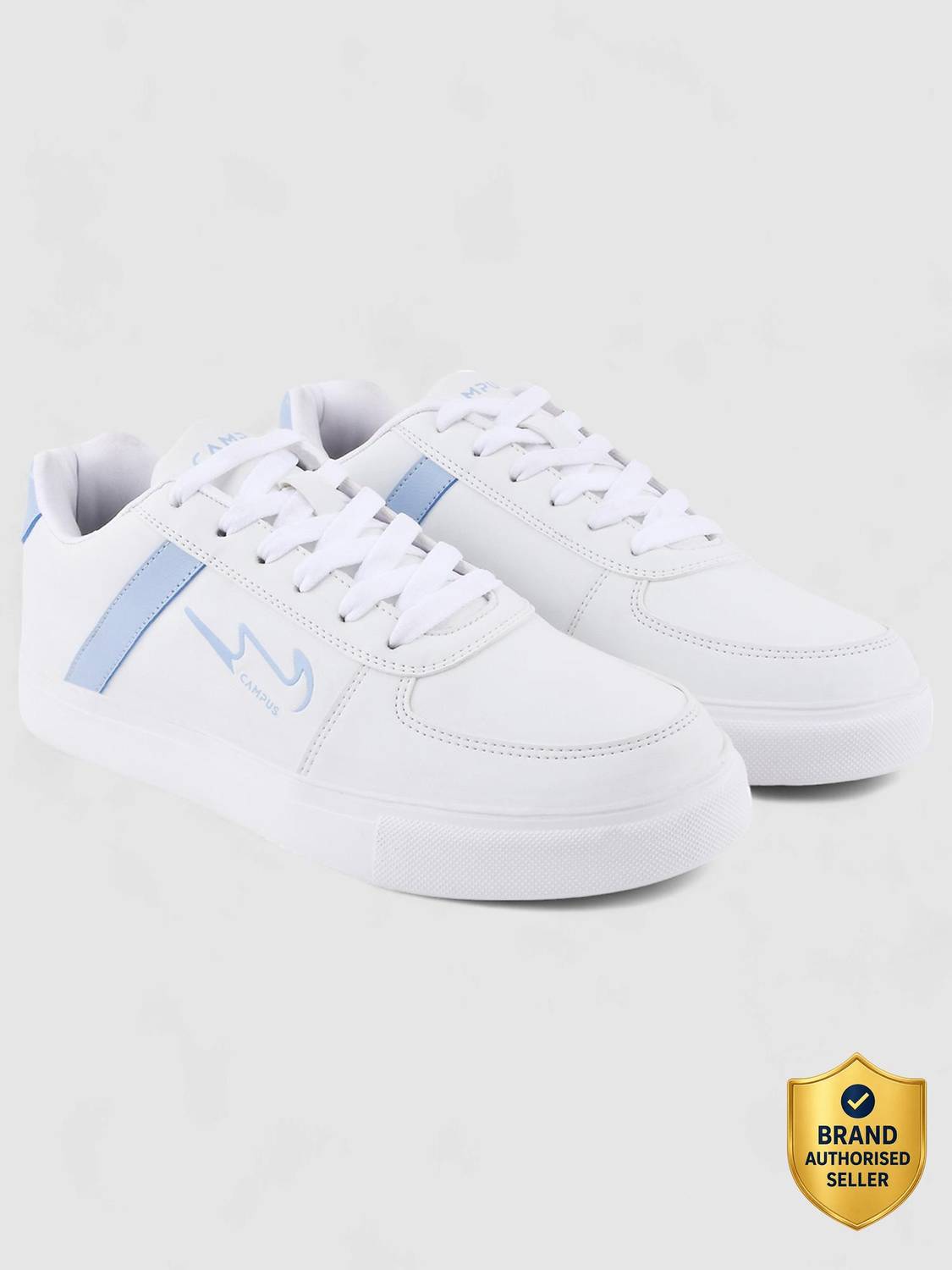 CAMPUS CAMP CLINT Men's White Sneakers - Image 1