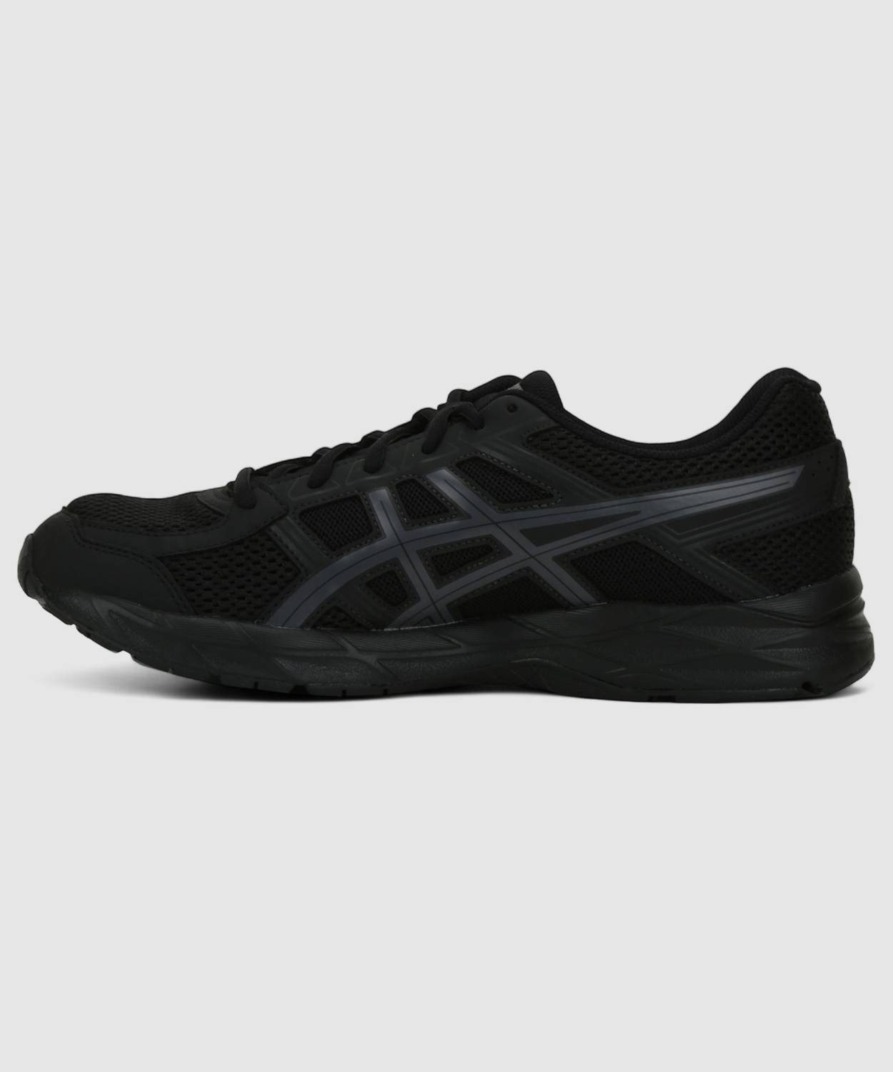 Asics GEL-CONTEND 4B+ Men's Black Running Shoes - Image 3