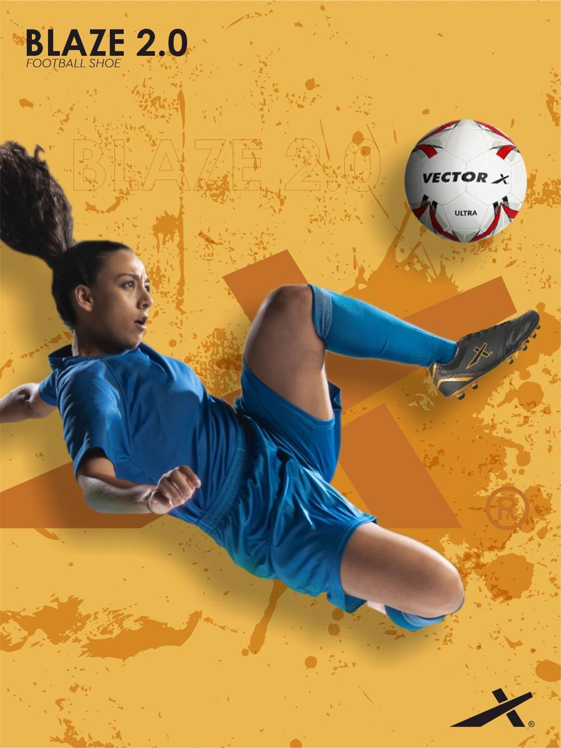 VECTOR X Blaze 2.0 Soccer Studs Football Shoes - Image 2