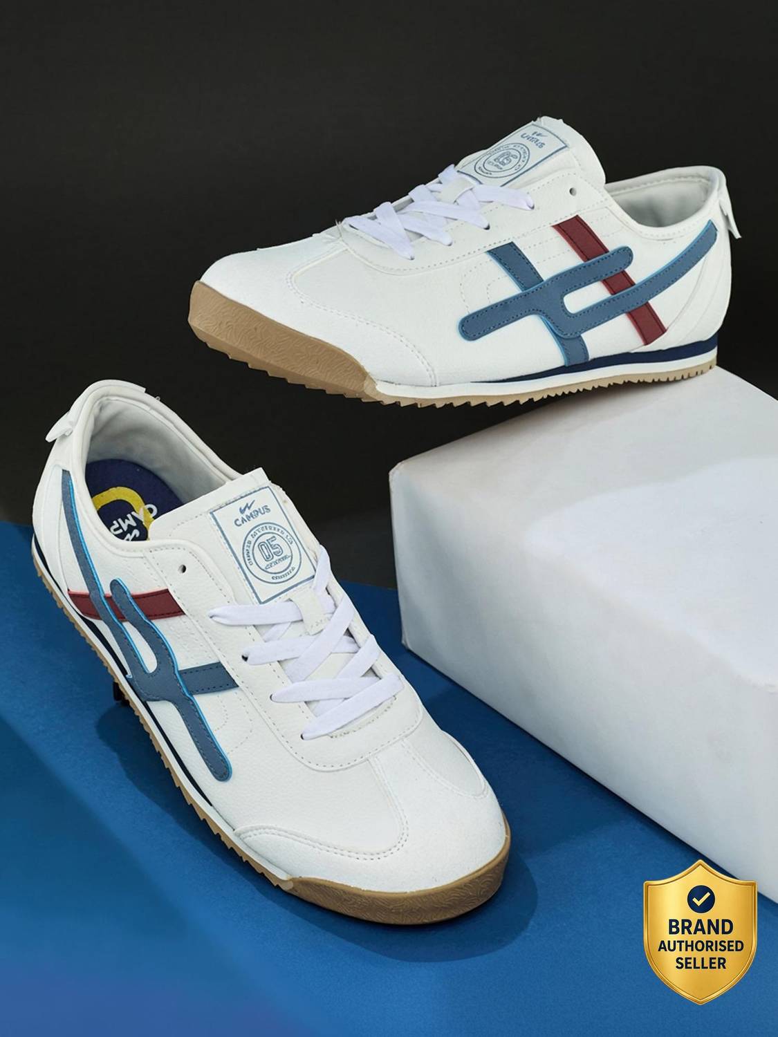 CAMPUS TUMBLE PRO Men's White Sneakers