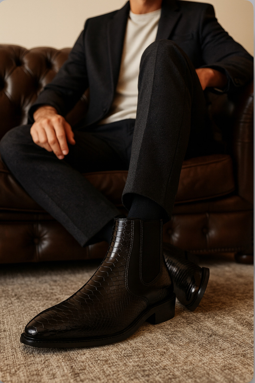 Image of trendy villa Boots For Men