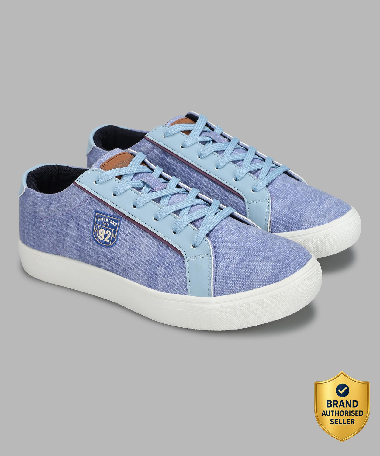 Image of WOODLAND Lace Up Lightweight Breathable Comfortable Daily Use Casuals For Men