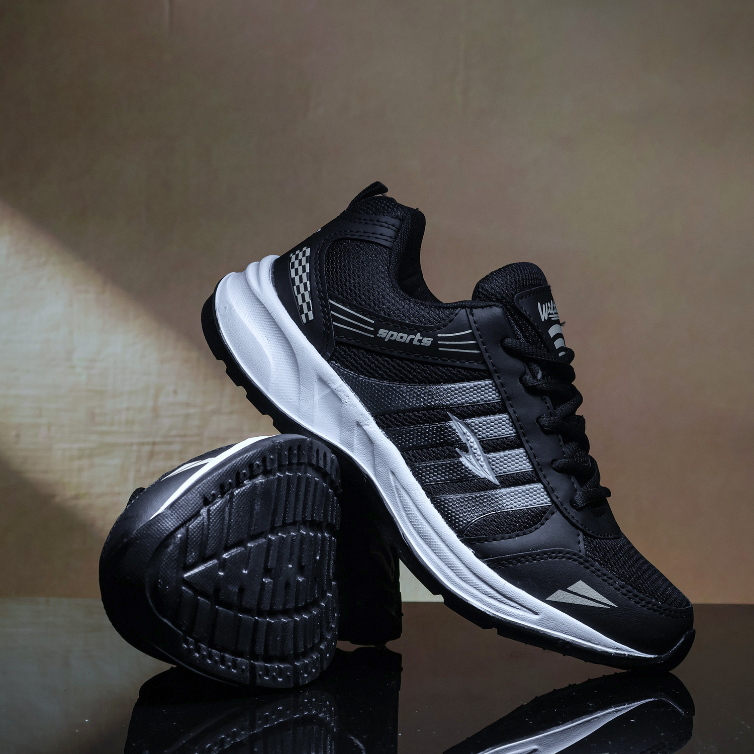 Image of asian Wonder-24 Men's Running Shoes with Cushioning Grip Comfort Running Shoes For Men Running Shoes For Men