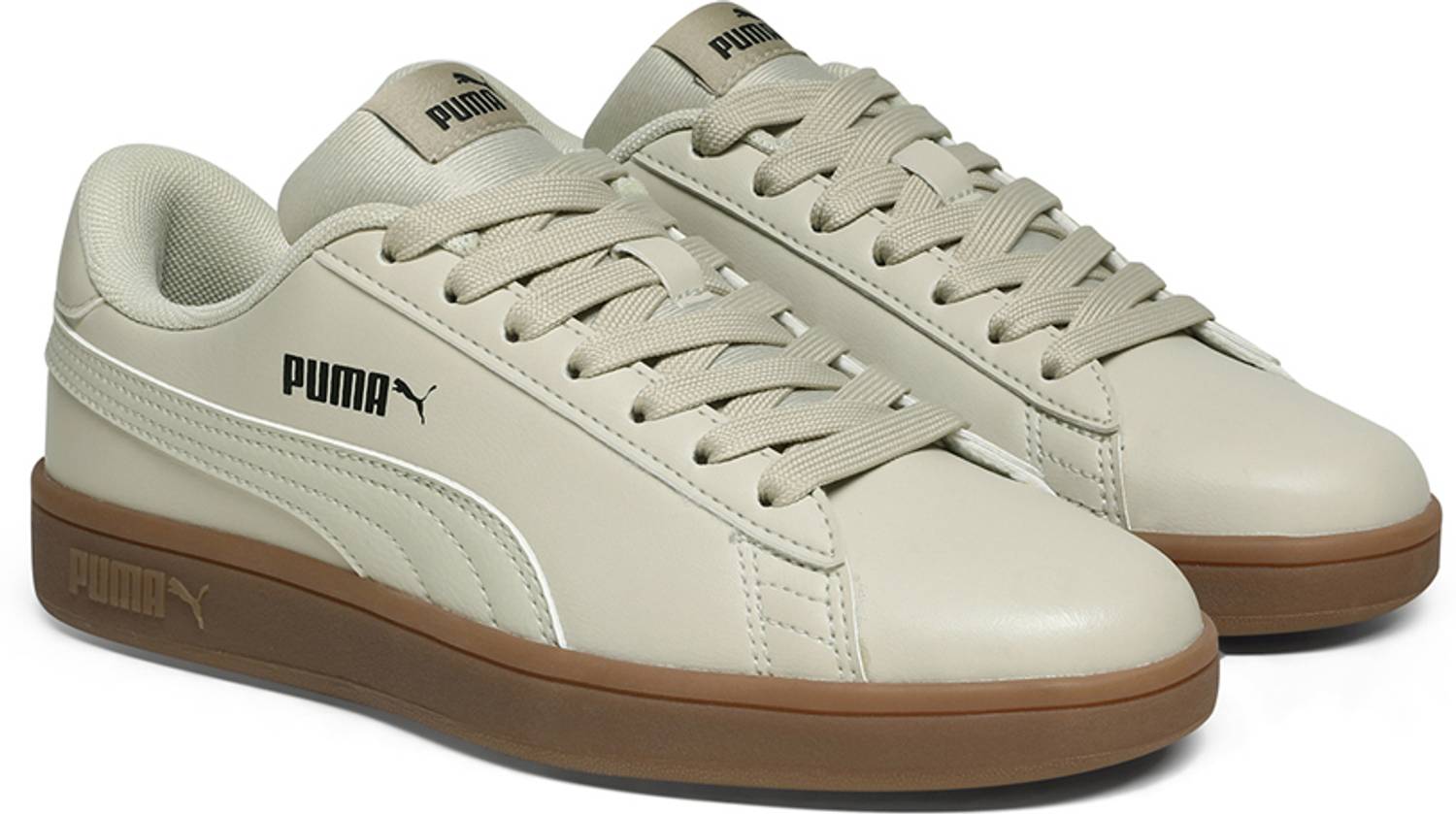 PUMA Smashic Sneakers For Men Beige - Image 5