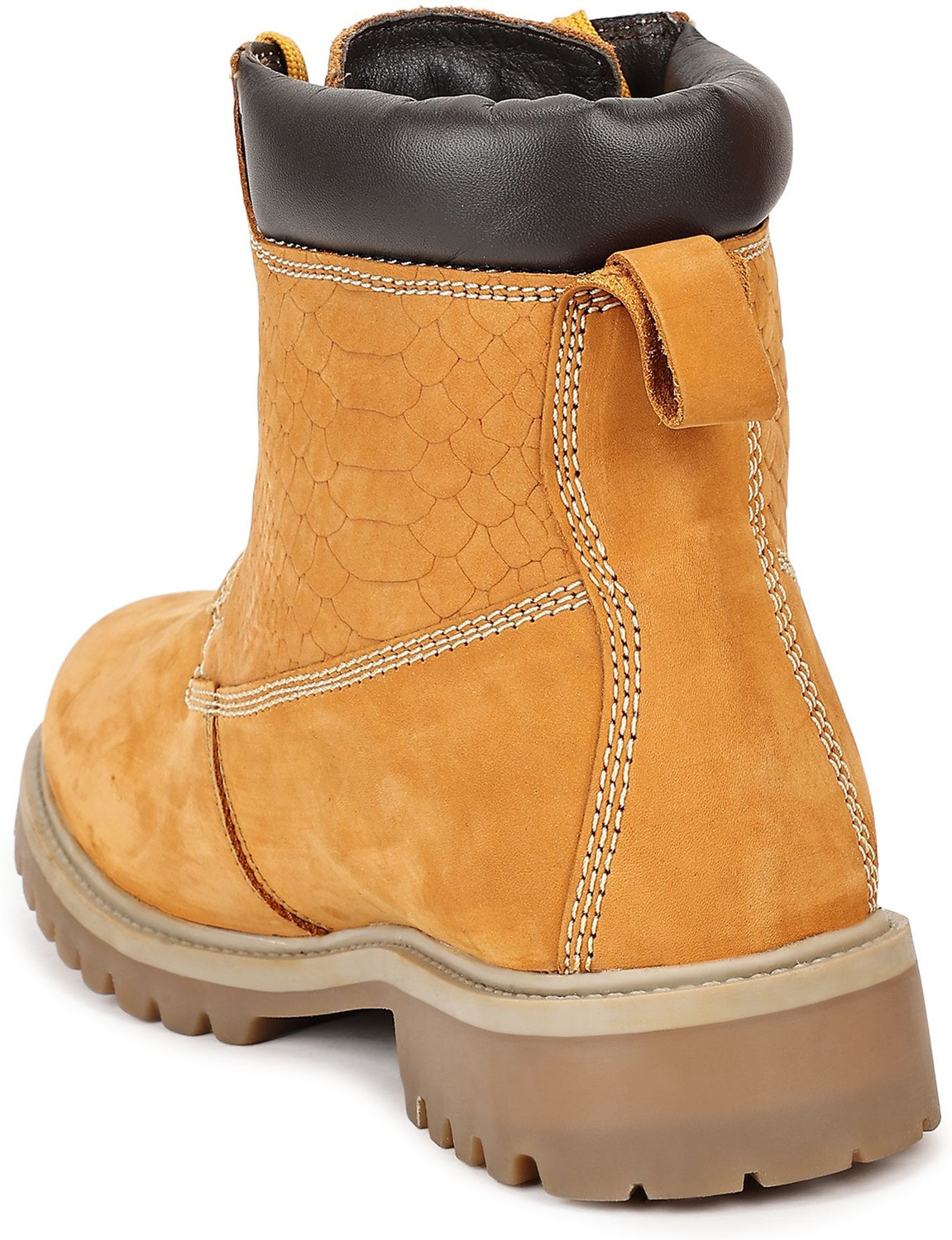 Image of WOODLAND Casuals For Men (Yellow, 9)