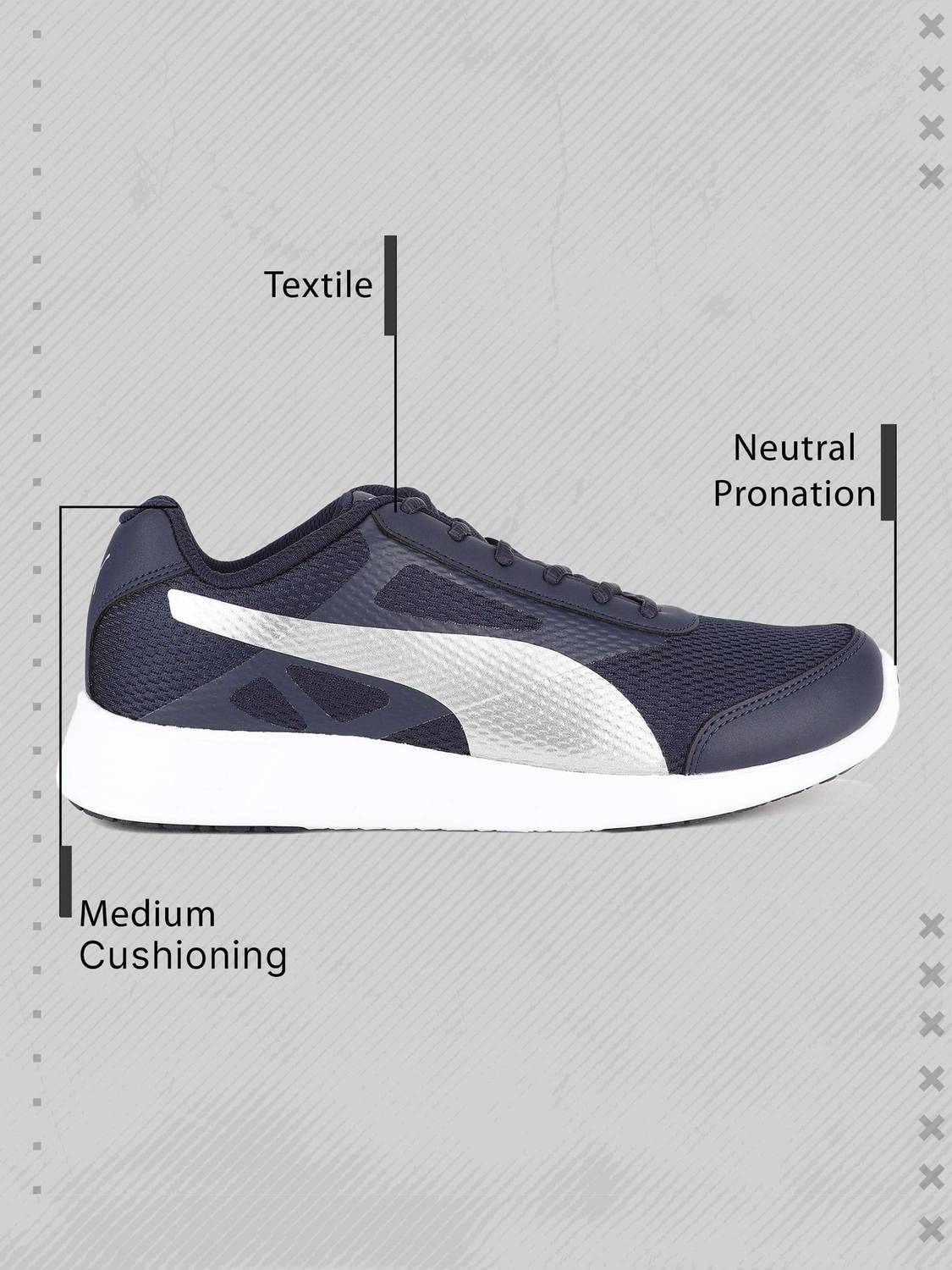 PUMA Trenzo II IDP Blue Sneakers For Men - Image 3