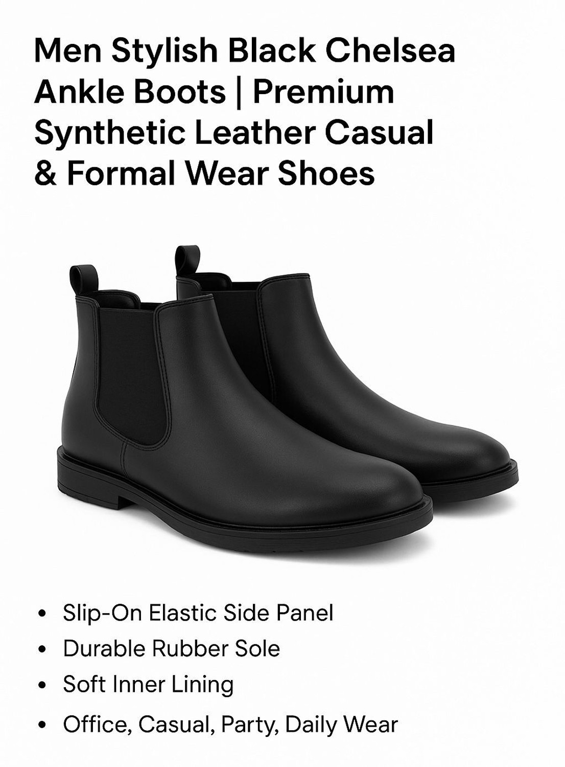 Image of FRENZYHUB Boots For Men