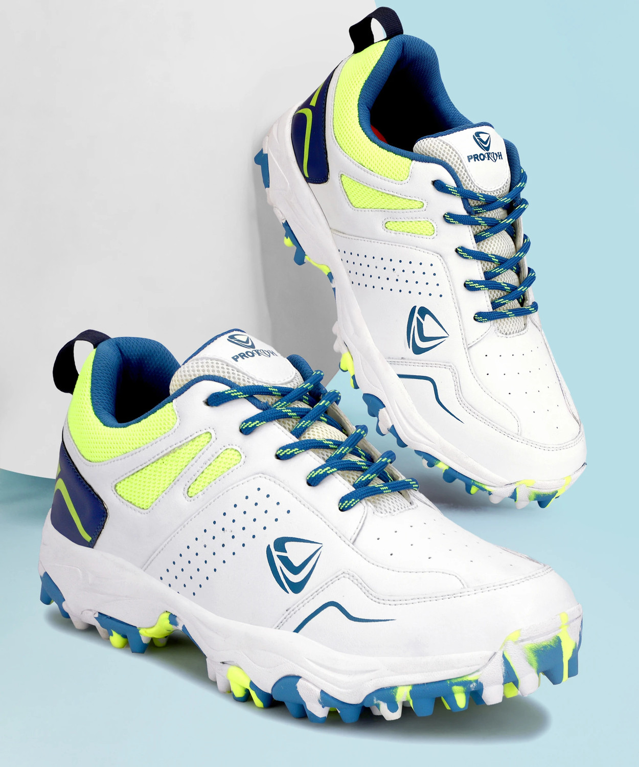 Image of PRO KVH Cricket Shoes for Men|Lightweight Sports Shoes with Superior Grip & Cushioning Cricket Shoes For Men