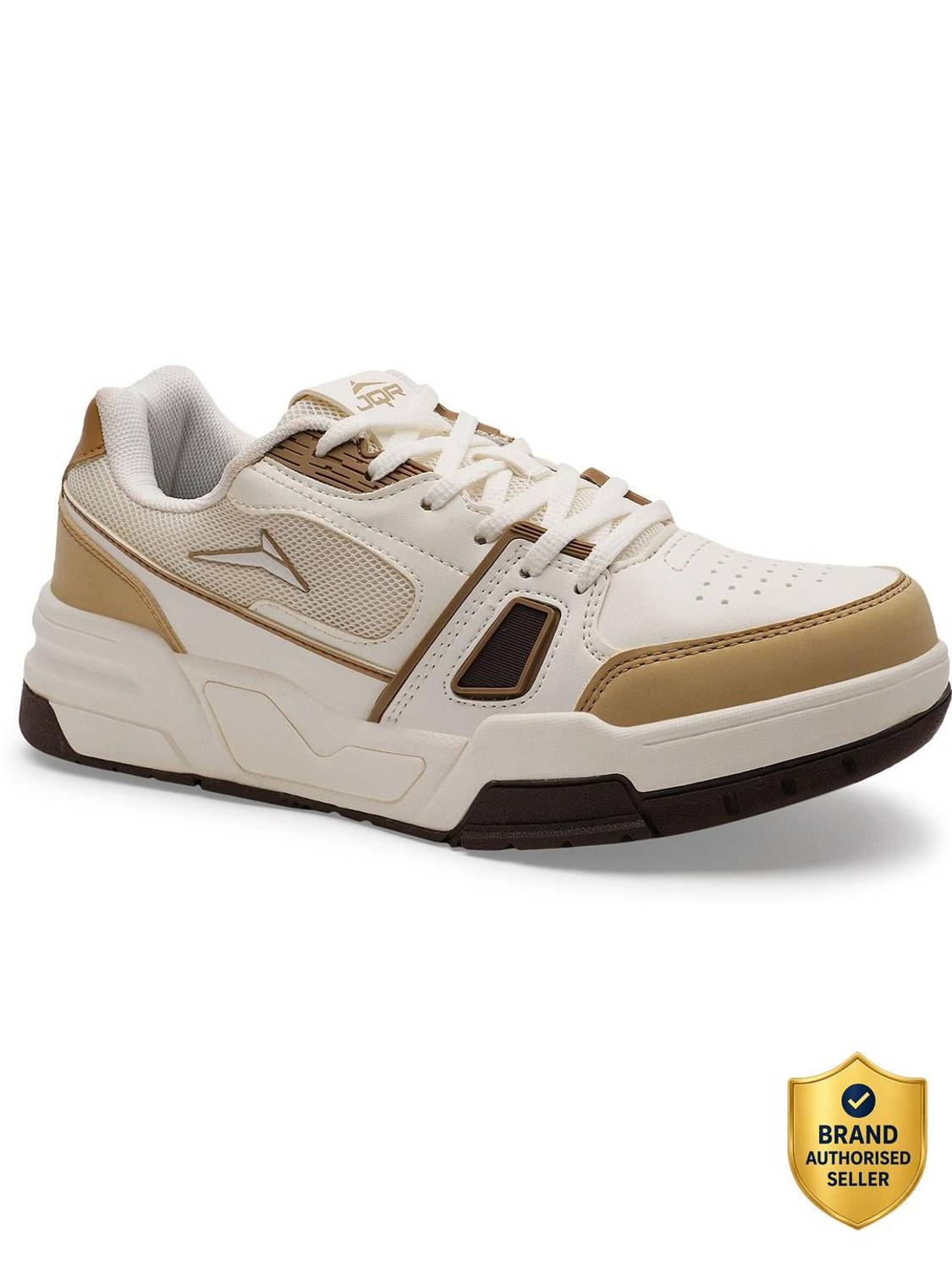 JQR ZYLON Men's White Sneakers - Image 1