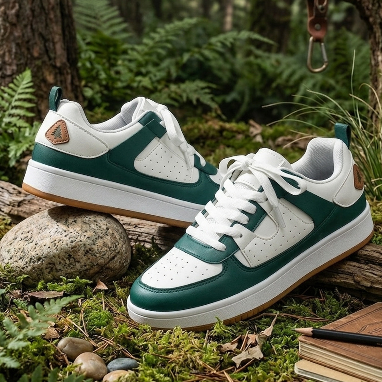 Image of VOLAX Men's Lace Up Canvas Running Sports Shoes Sneakers For Men