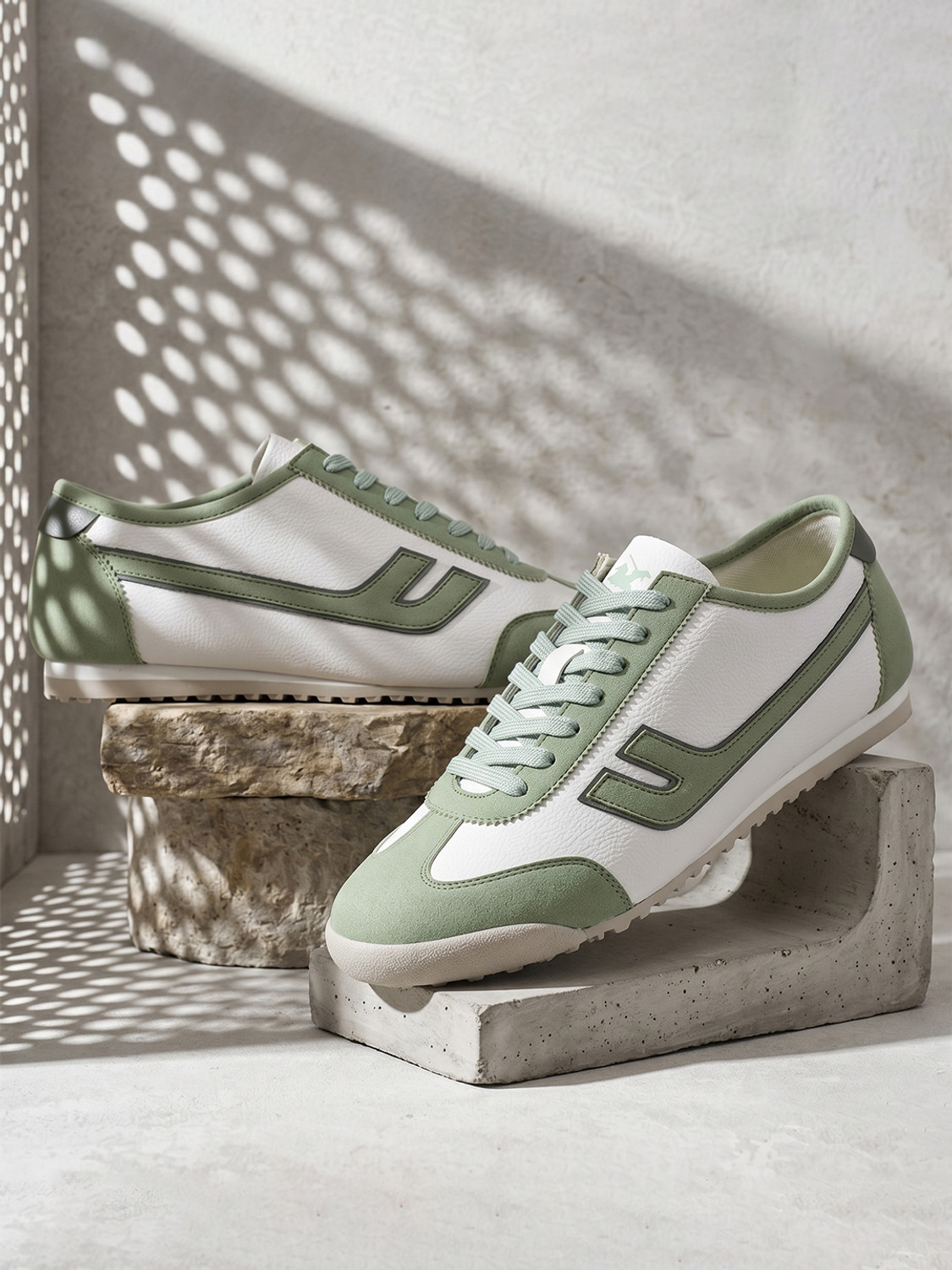 Image of CANTABIL Cantabil Colourblock Casual Sneakers for Men l Lightweight with Cushioned Insole Sneakers For Men