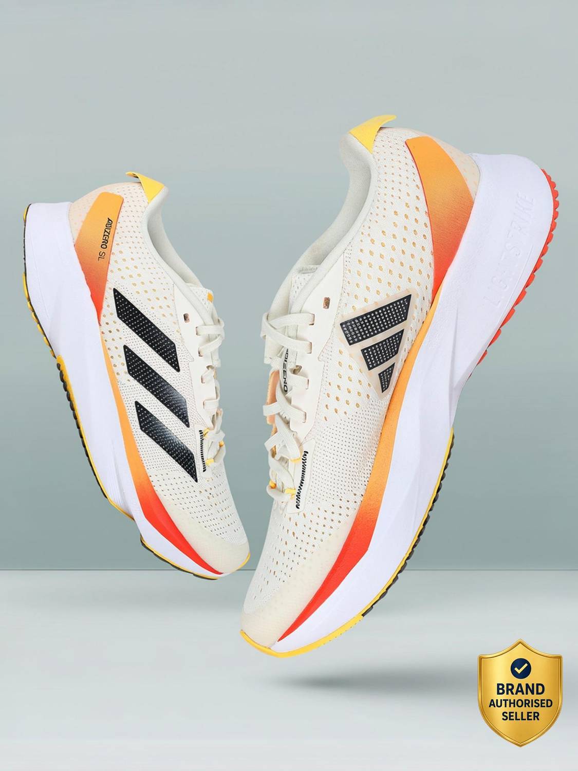 Adidas Adizero SL Beige Men's Running Shoes