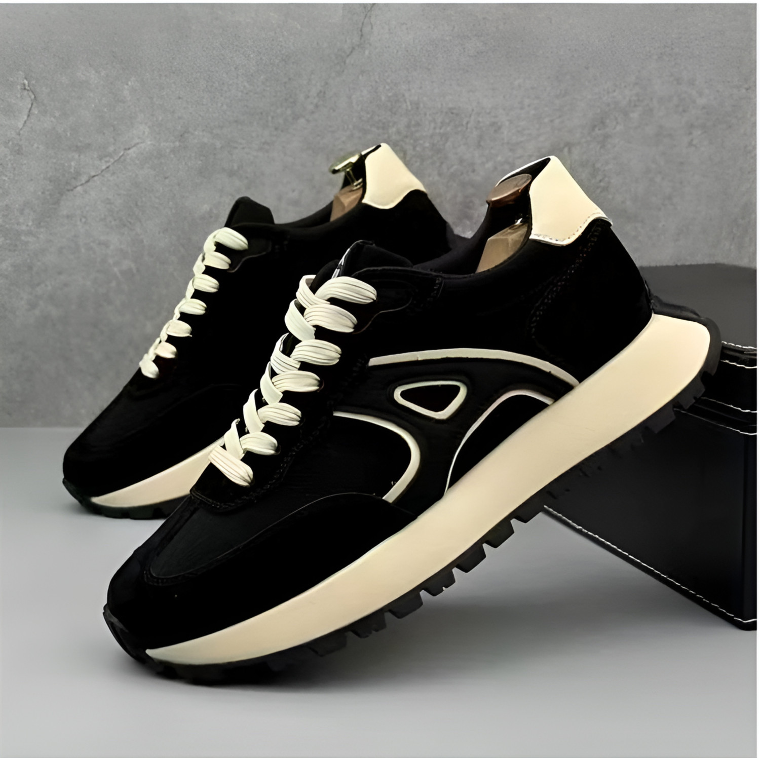 Image of Flucky Casual Sneakers Trendy Stylish Korean Shoes For Men Sneakers For Men