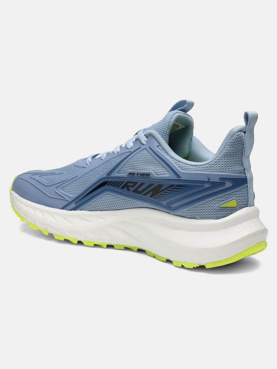 Image of action Athleo N-2007 Lightweight Comfortable Trendy Breathable Sports Lace-Up Running Shoes For Men