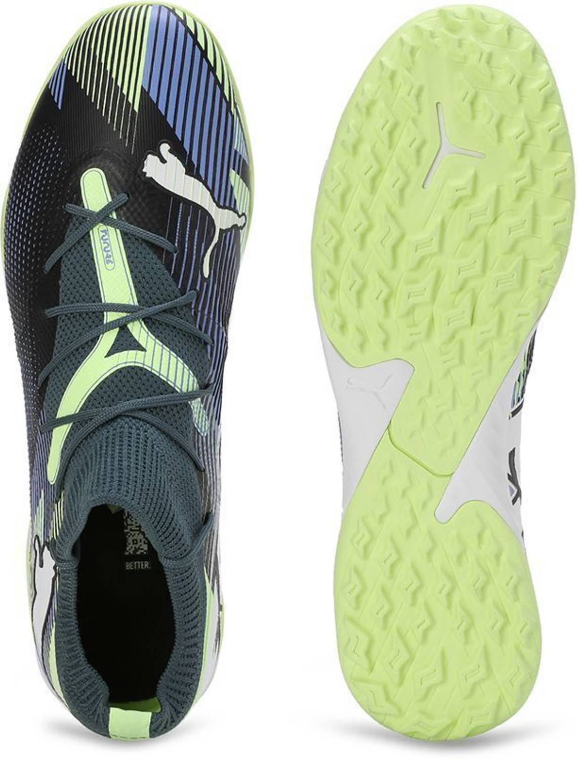PUMA Future 7 Match TT Gray Football Shoes For Men - Image 5
