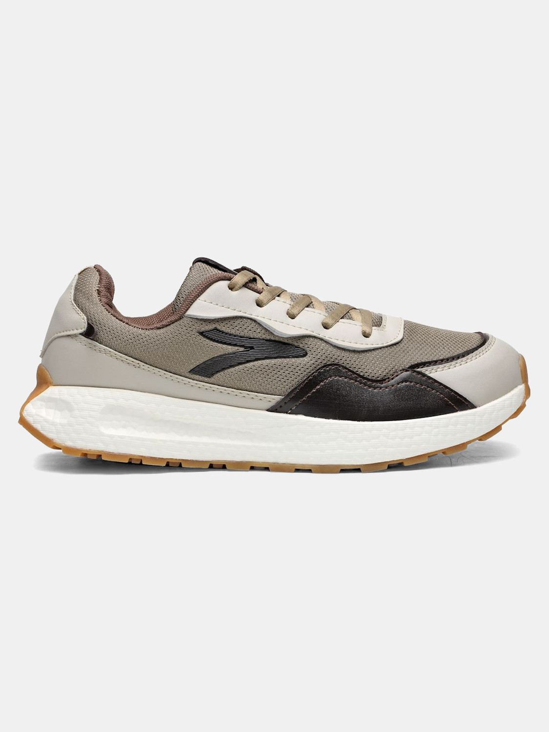 Image of action SNKR-601 Trendy Comfortable Durable Breathable Casual Lace-Up Sneakers For Men