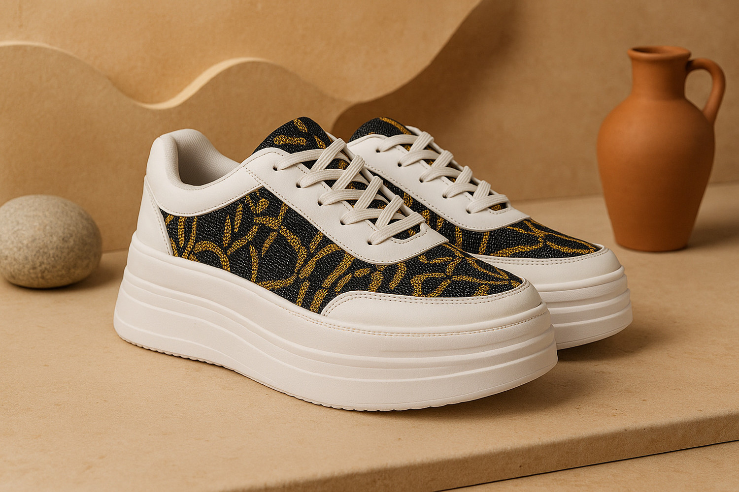Image of BLINDER Sneakers For Women (Multicolor, 6)