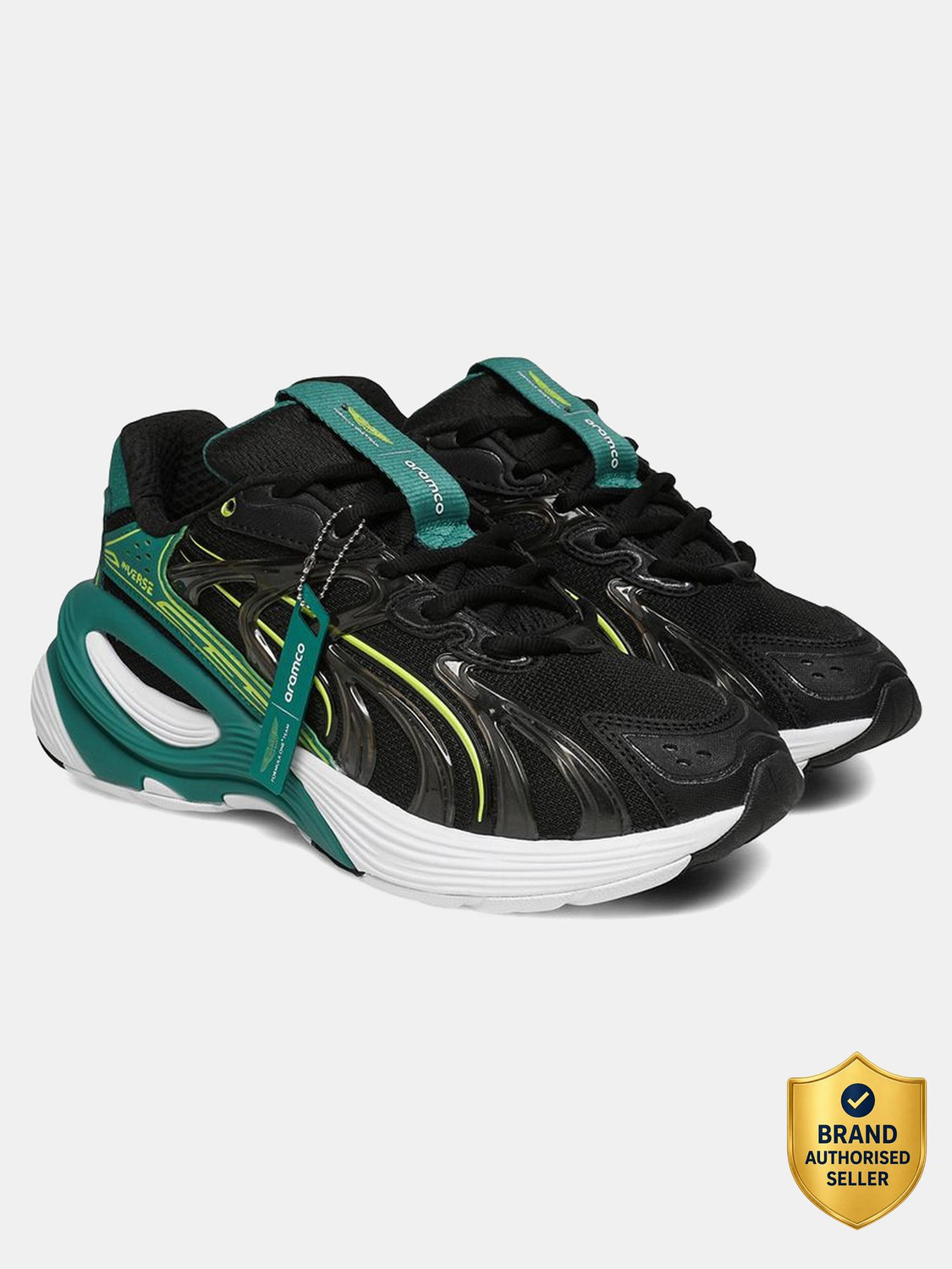 Image of PUMA Aston Martin F1 Inverse Sneakers For Men